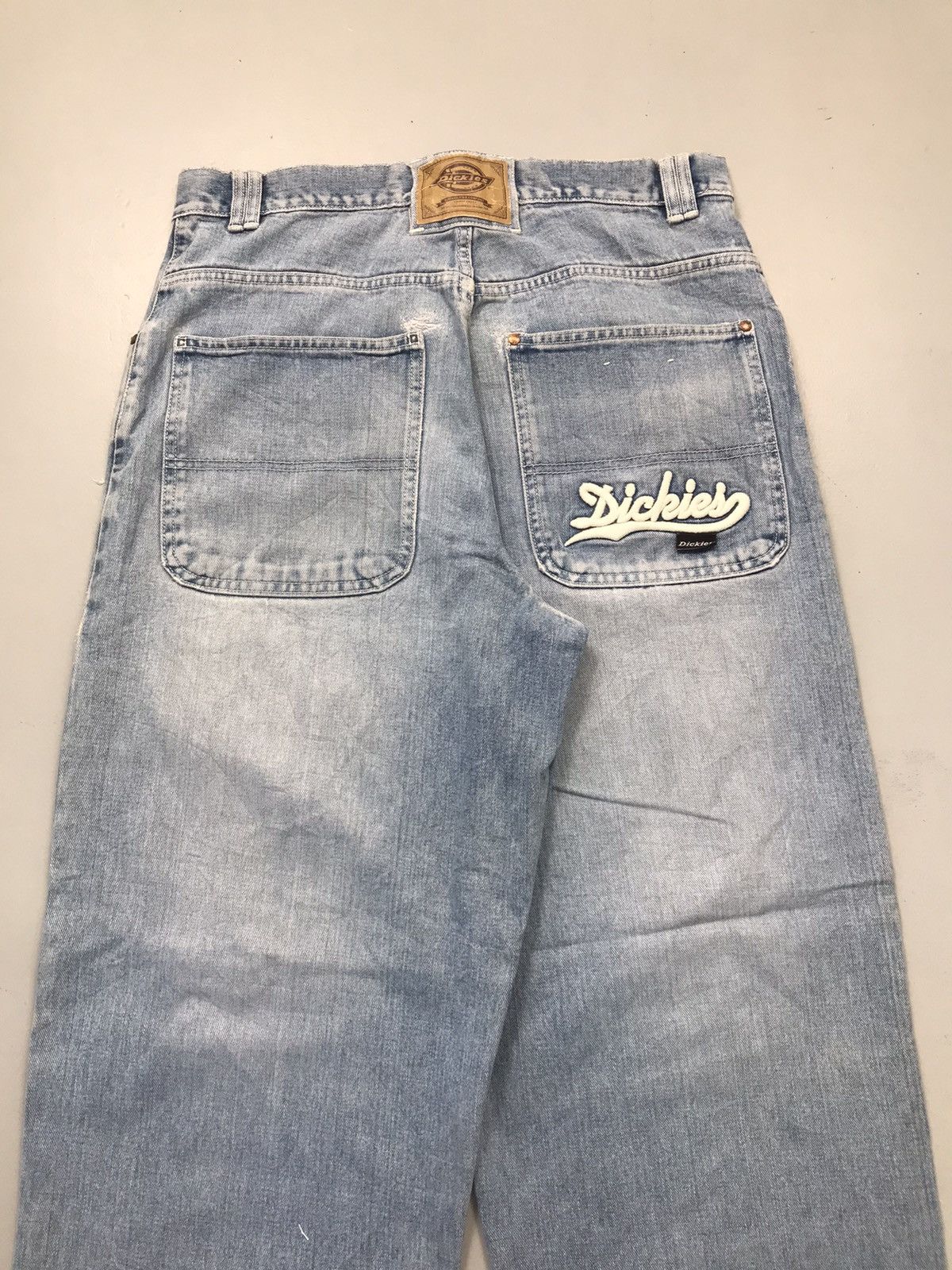 Dickies Vintage dickies big daddy damaged denim Size US 34 / EU 50 - 12 Thumbnail