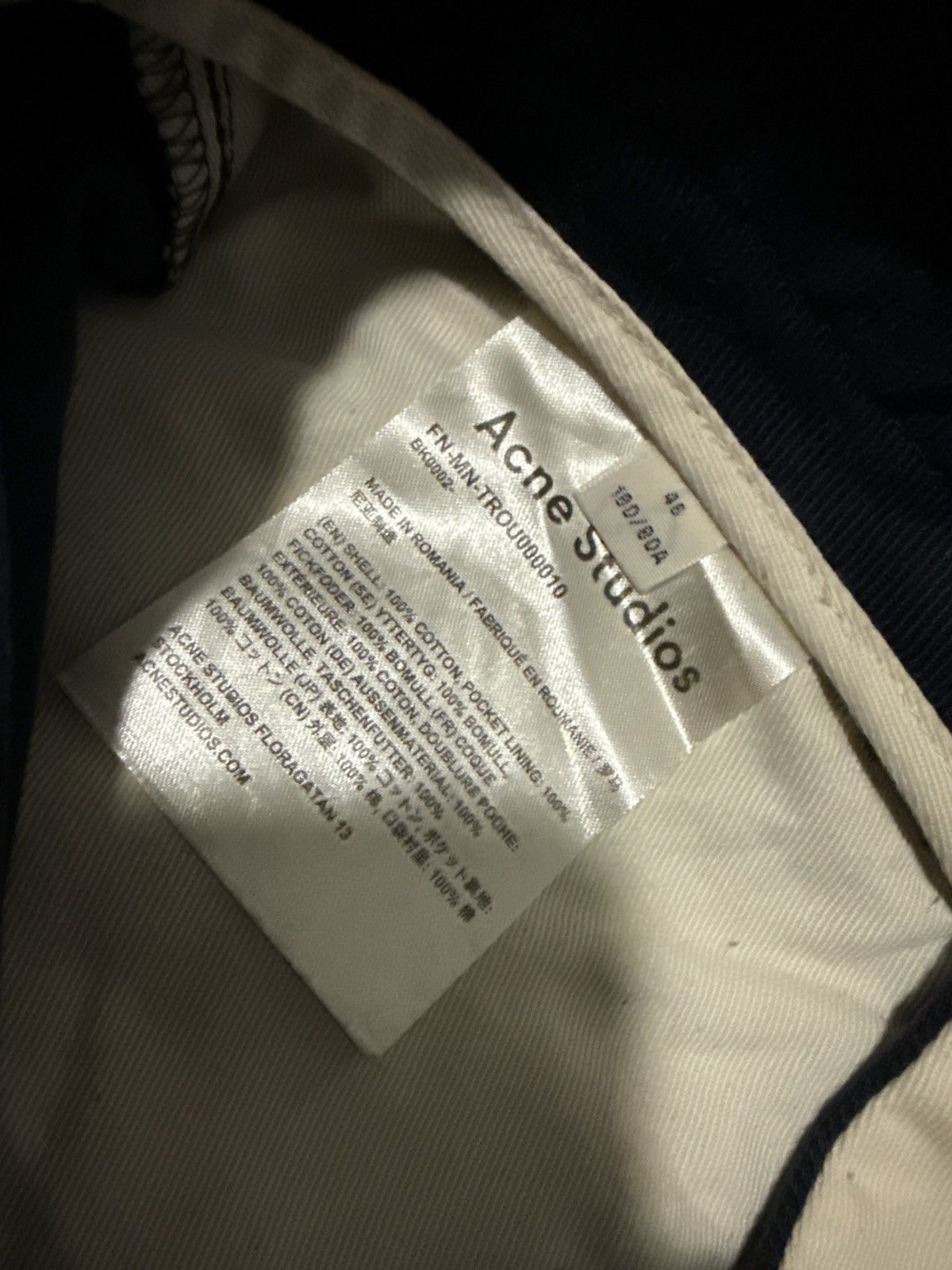 Acne Studios Acne Twill Work Pants Size US 31 - 4 Thumbnail