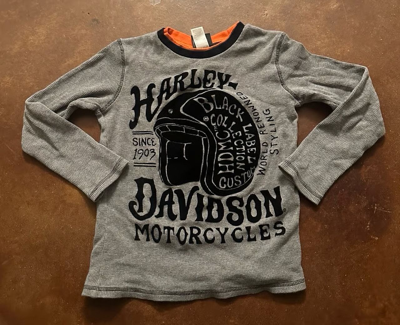 Harley Davidson Harley Davidson Youth Long Sleeve Shirt Size US L / EU 52-54 / 3 - 1 Thumbnail