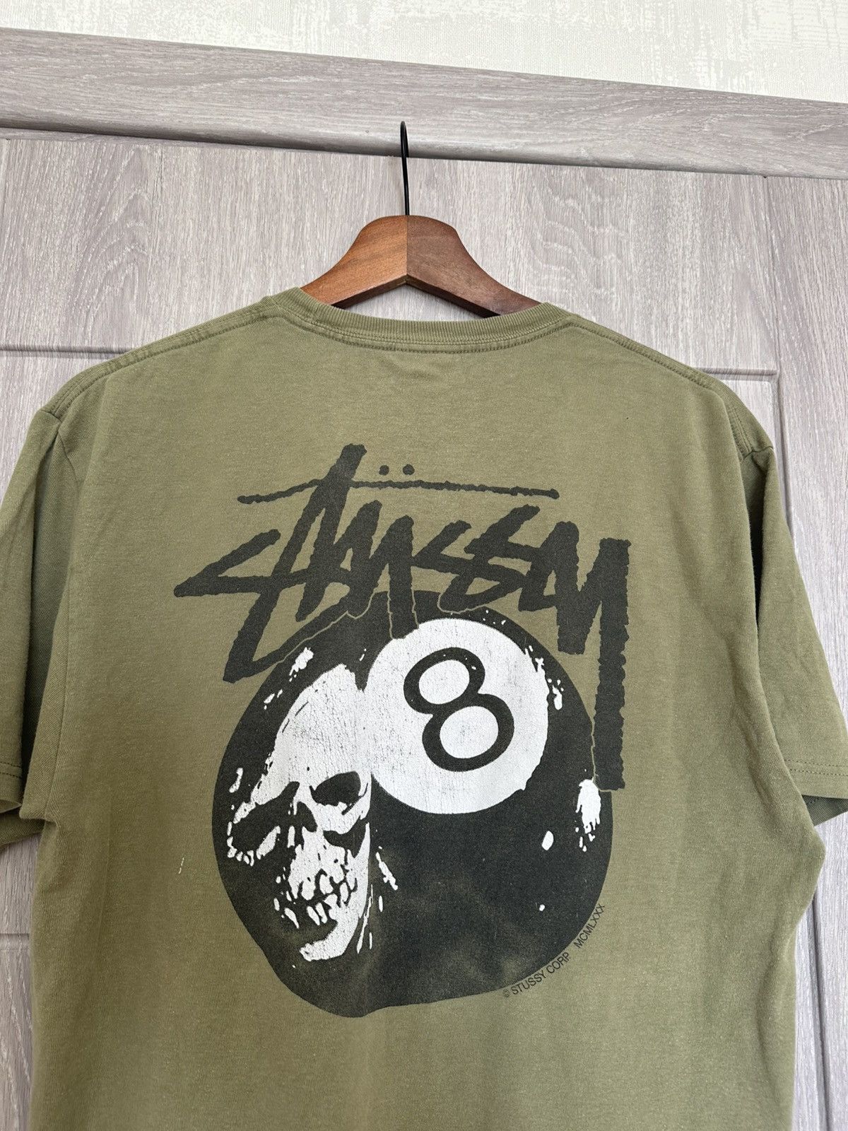 Stussy Vintage Stussy Scull Ball T-Shirt Tee Y2K Streetwear Size US L / EU 52-54 / 3 - 3 Thumbnail