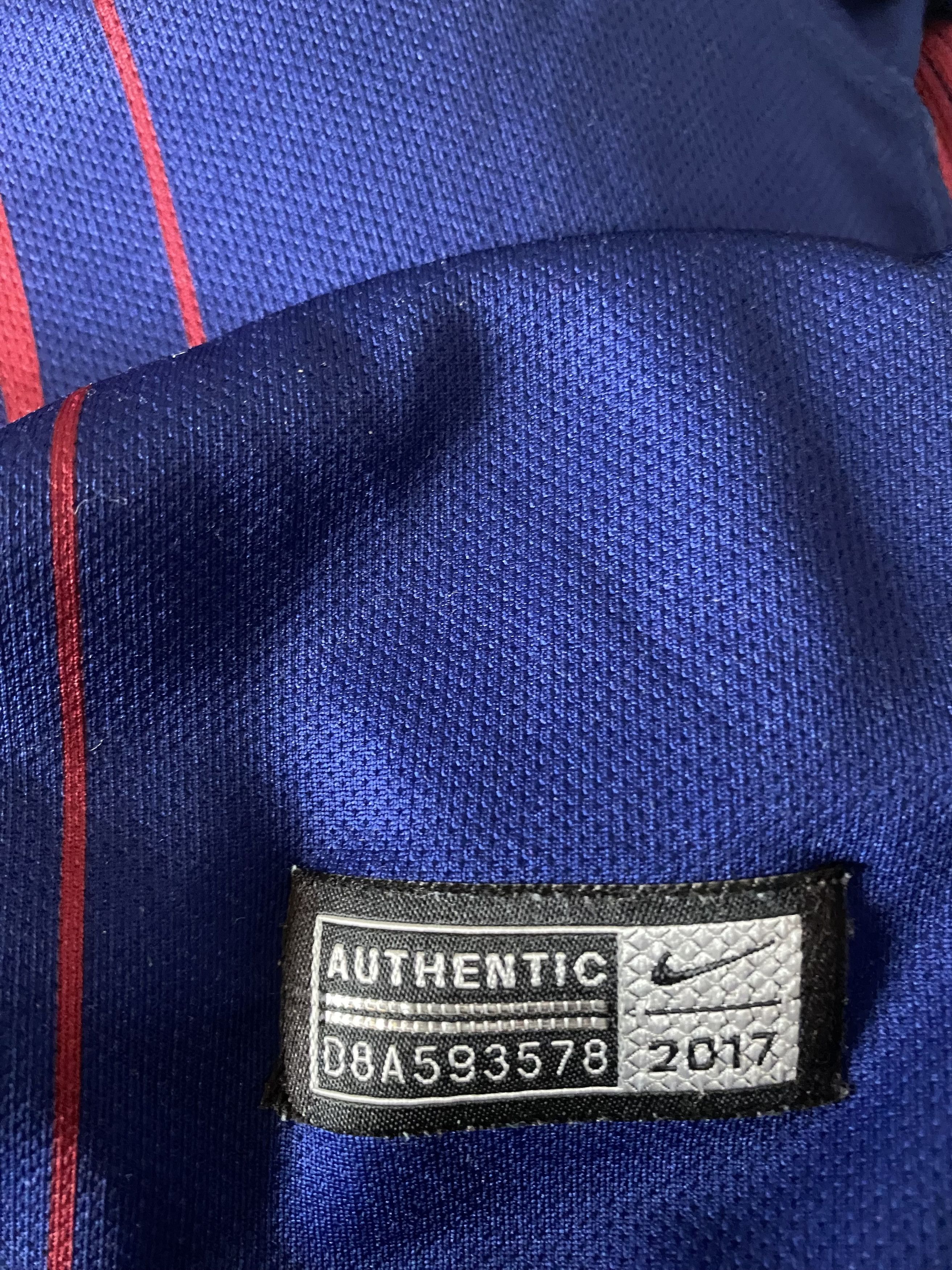 Nike FC BARCELONA #11 MAGNUS 2017 - 2018 Nike 137 - 147 - UNIQUE Size US XXS / EU 40 - 8 Thumbnail