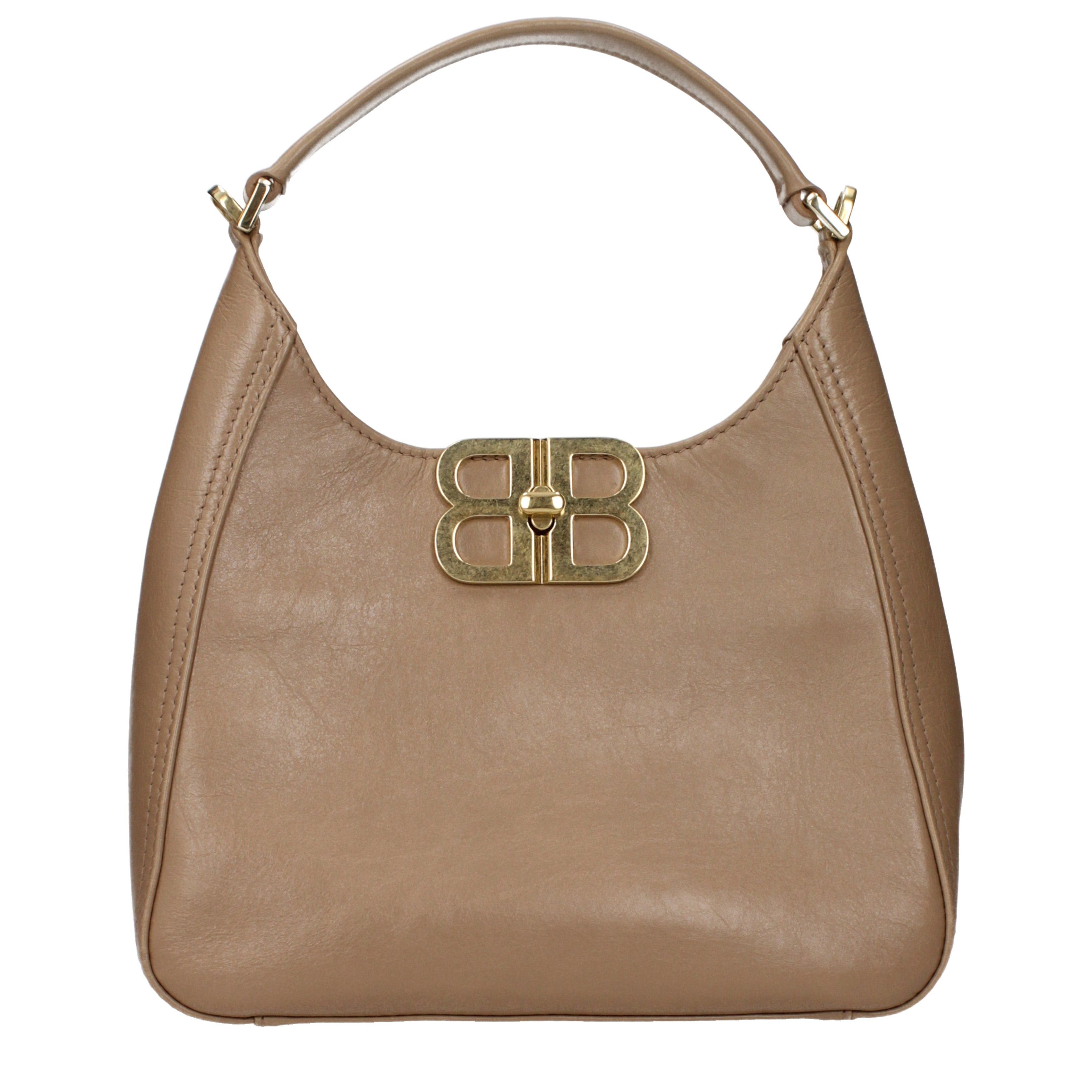 Balenciaga Balenciaga Handbags Women Leather Brown Size ONE SIZE - 1 Thumbnail