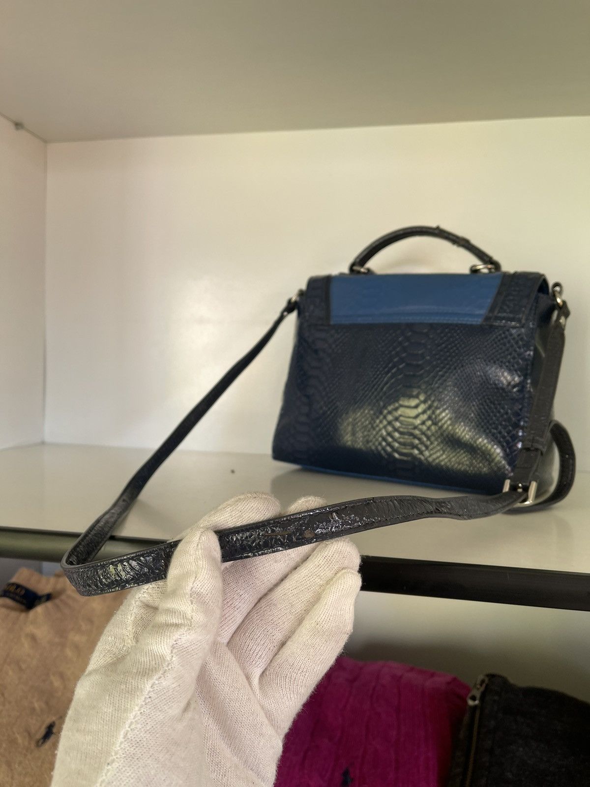 Guess × Vintage Vintage Leacher bag guess bag GGL Y2K Size ONE SIZE - 7 Thumbnail
