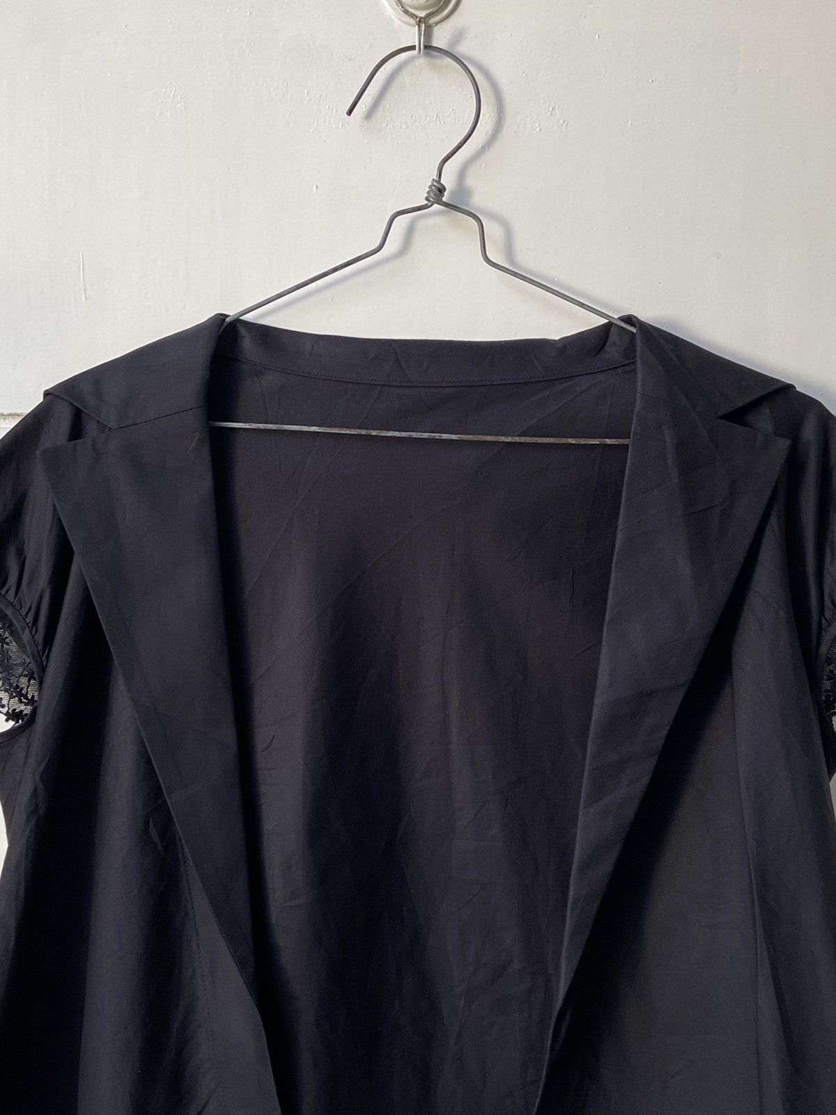 Yohji Yamamoto Yohji Yamamoto Black Outer/T-shirt Size US S / EU 44-46 / 1 - 9 Thumbnail