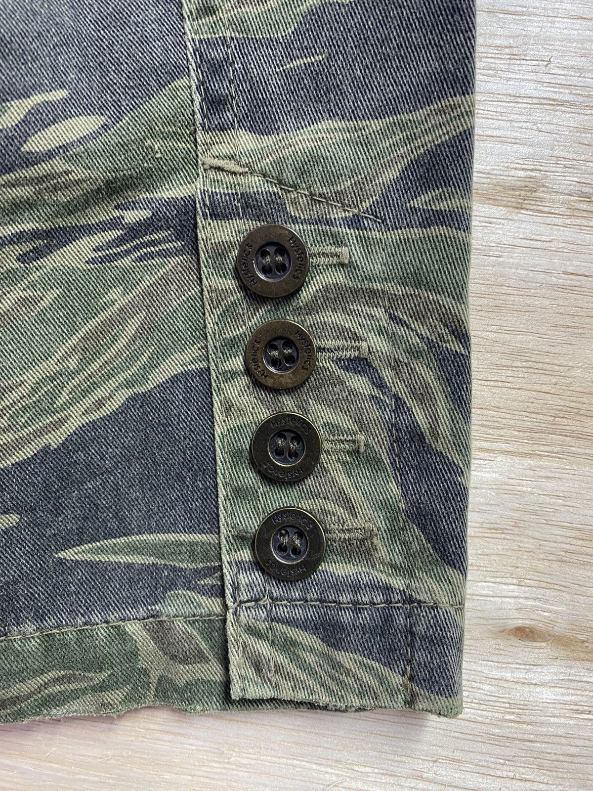 Hysteric Glamour Vintage Hysterics Tiger Camo Military Jacket Japanese Brand Size S / US 4 / IT 40 - 10 Thumbnail