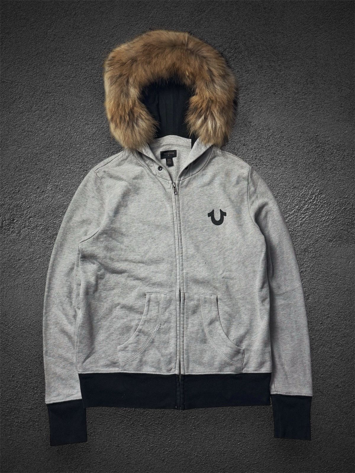 True Religion Fur Hoodie