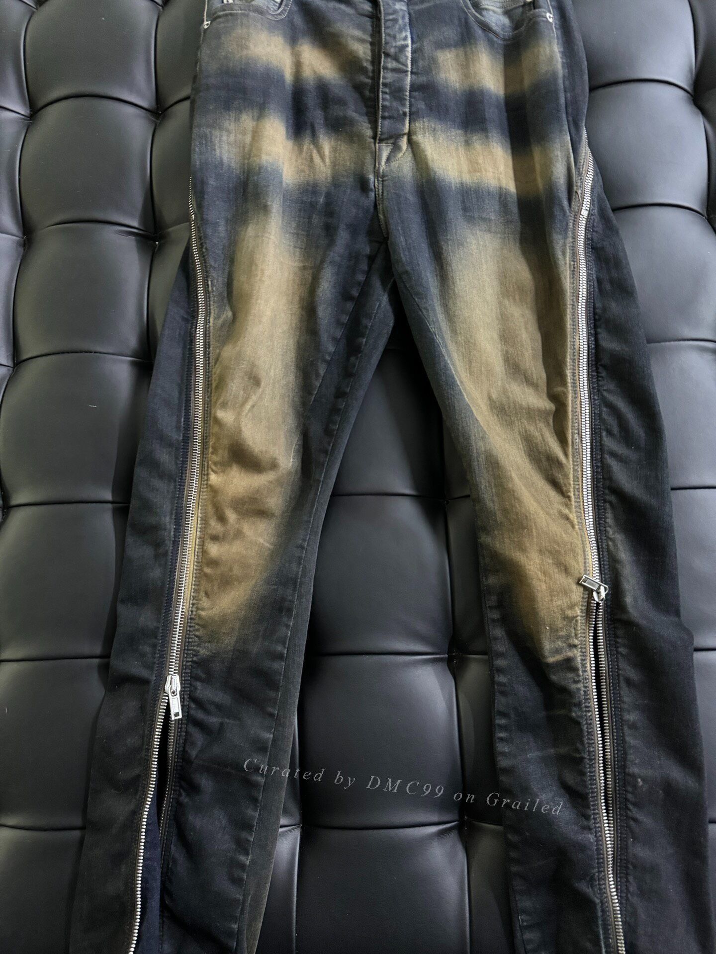 Rick Owens Drkshdw Rick Owens DRKSHDW Banana Gradient Denim Size US 32 / EU 48 - 1 Thumbnail