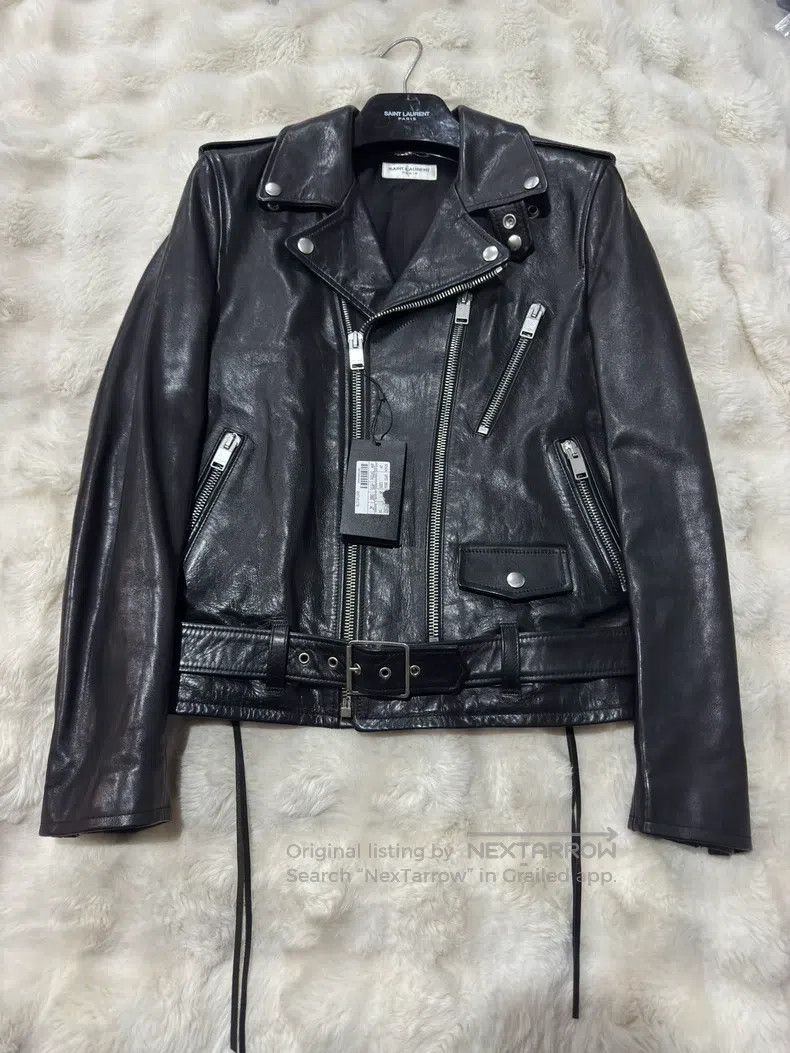 Saint Laurent Paris Saint Laurent Paris Leather jacket Size US S / EU 44-46 / 1 - 1 Thumbnail