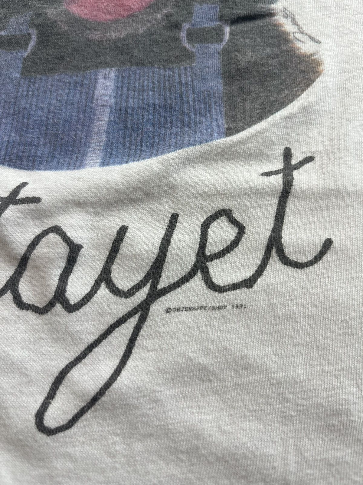 Arts & Science Vintage Tatayet Hand puppet by Michel Dejeneffe 91’s Tshirt Size US XL / EU 56 / 4 - 6 Thumbnail