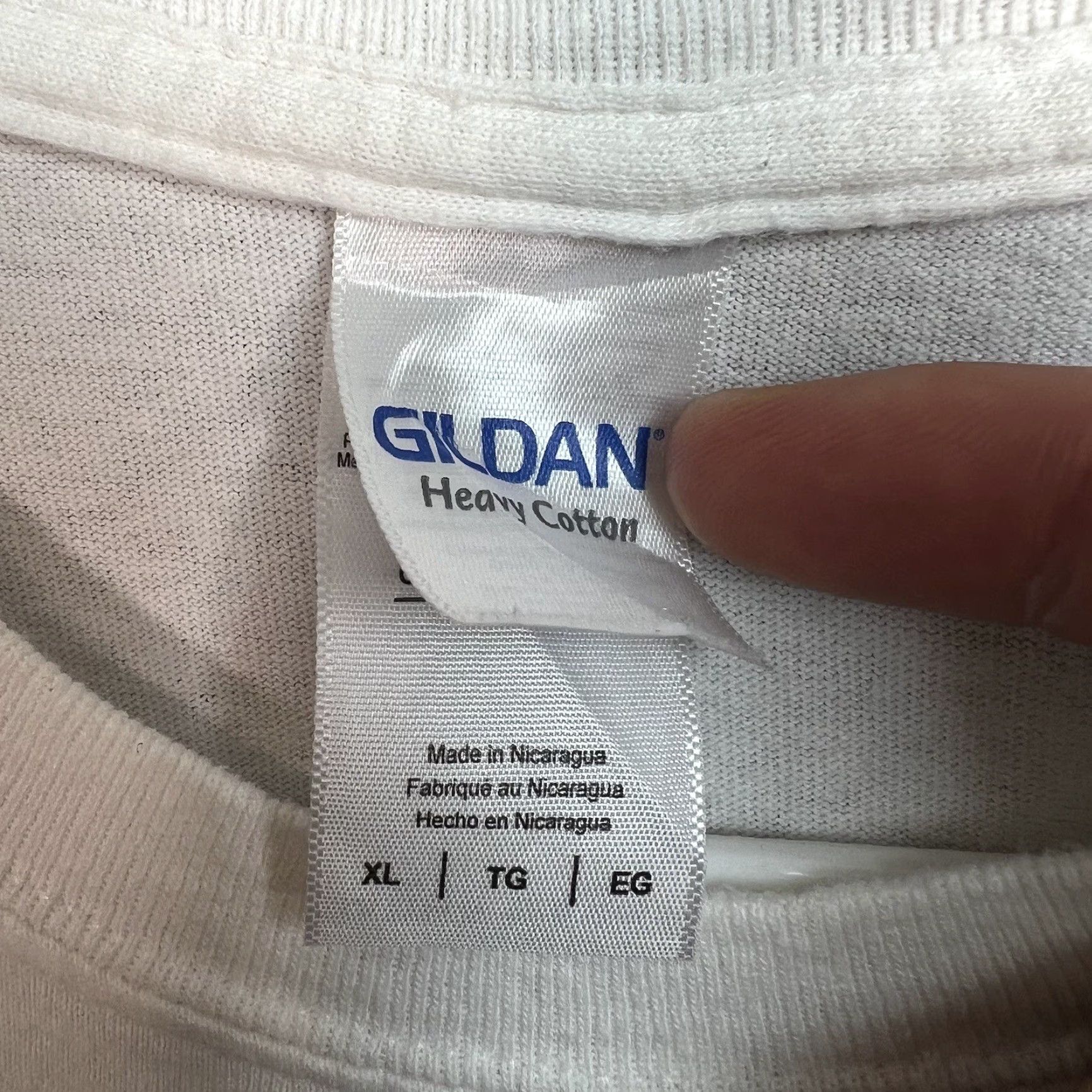 Gildan VINTAGE 90s Gildan Leechpit Punk Graphic Tee Shirt Adult XL White Mens Size US XL / EU 56 / 4 - 5 Thumbnail
