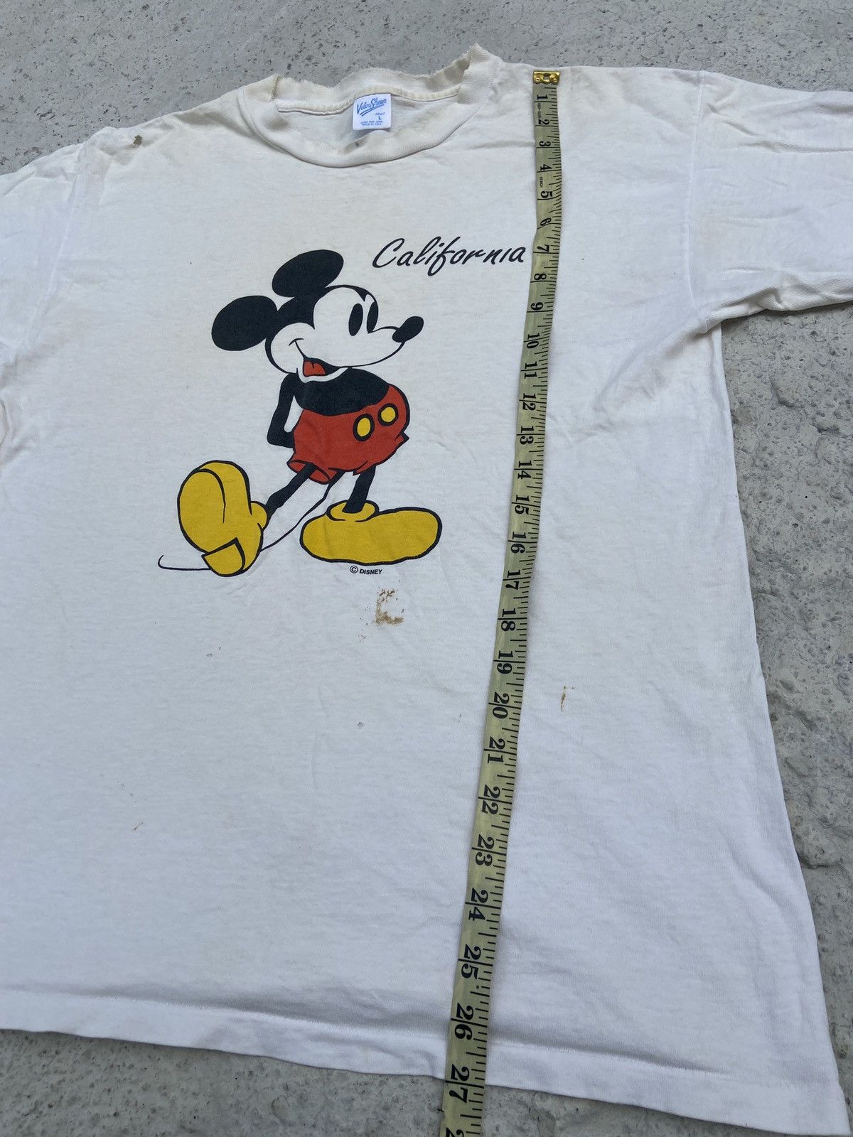 Disney × Mickey Mouse × Vintage Vintage Trashed Mickey Mouse Size US M / EU 48-50 / 2 - 9 Thumbnail