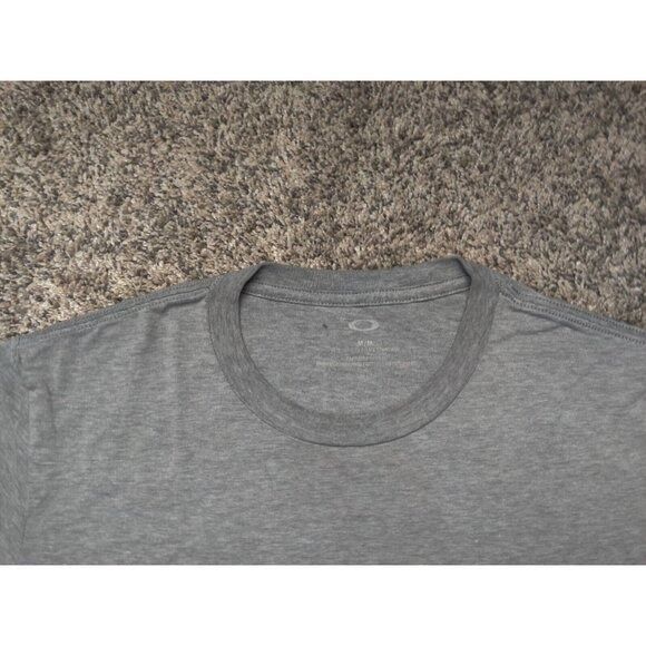 Oakley Oakley Shirt Adult Mens Medium Gray Box Logo Spell Out Short Size US M / EU 48-50 / 2 - 3 Thumbnail