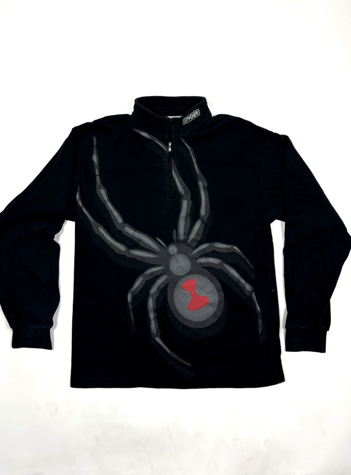 Vintage Y2K Spyder Quarter Zip Fleece Pullover – Men’s Large Size US M / EU 48-50 / 2 - 2 Thumbnail