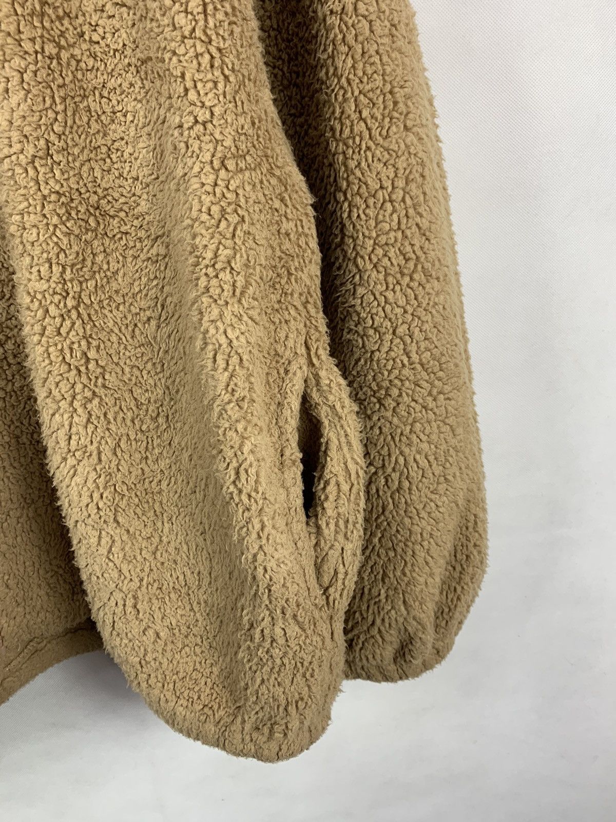 Japanese Brand Rare! Plymtone Burst Spellout Fleece Deep Pile Retro Jacket Size US M / EU 48-50 / 2 - 6 Thumbnail
