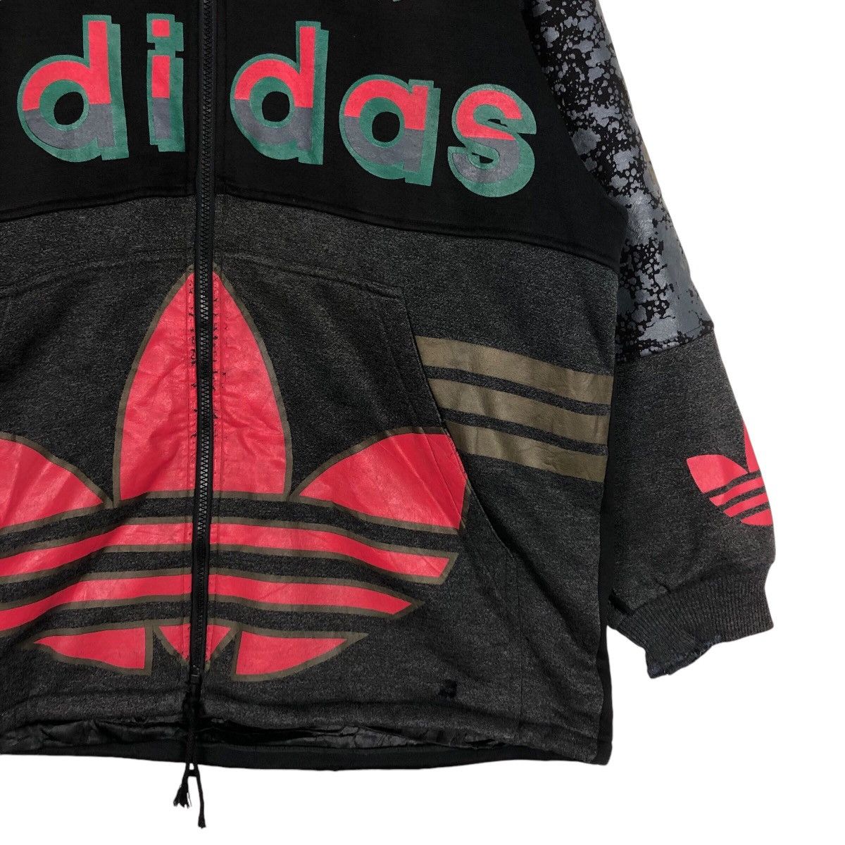 Adidas × Japanese Brand × Vintage Rare Design Adidas Big Logo Vintage Japan Production #A3 Size US L / EU 52-54 / 3 - 4 Thumbnail