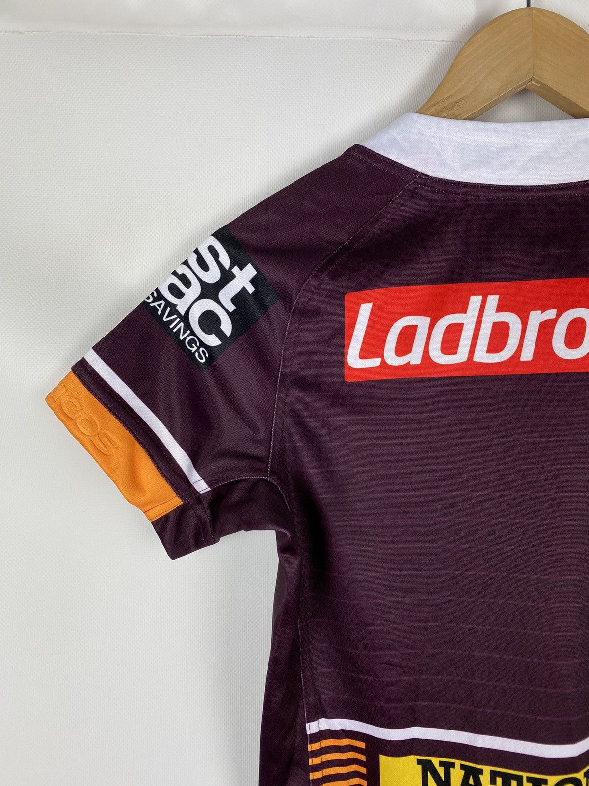 Asics ASICS Brisbane Broncos NRL Home Jersey Rugby Shirt Size S Size US S / EU 44-46 / 1 - 23 Thumbnail