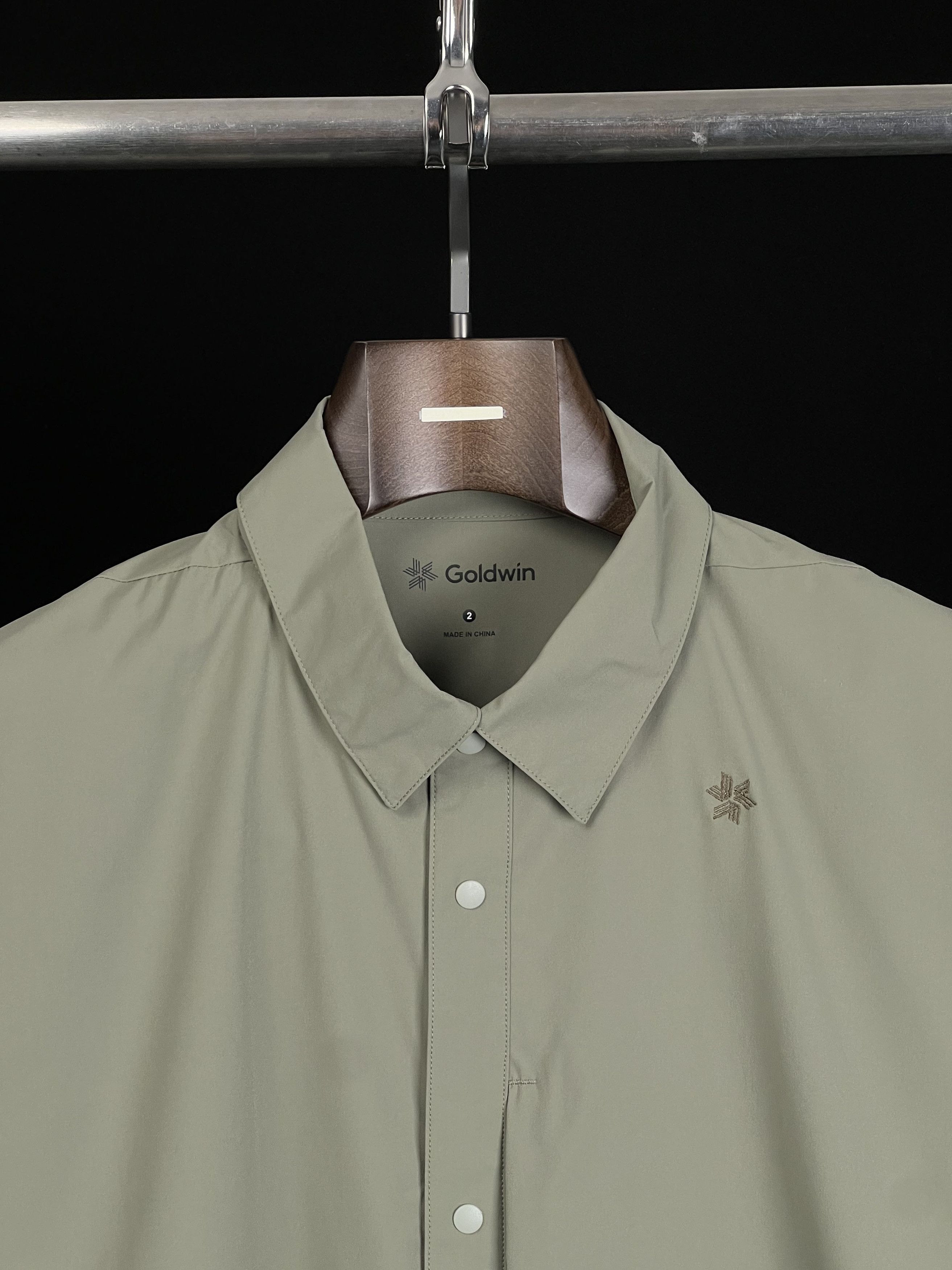 Goldwin Brand New All Direction Active Hike Button Up Shirt Size US M / EU 48-50 / 2 - 2 Thumbnail