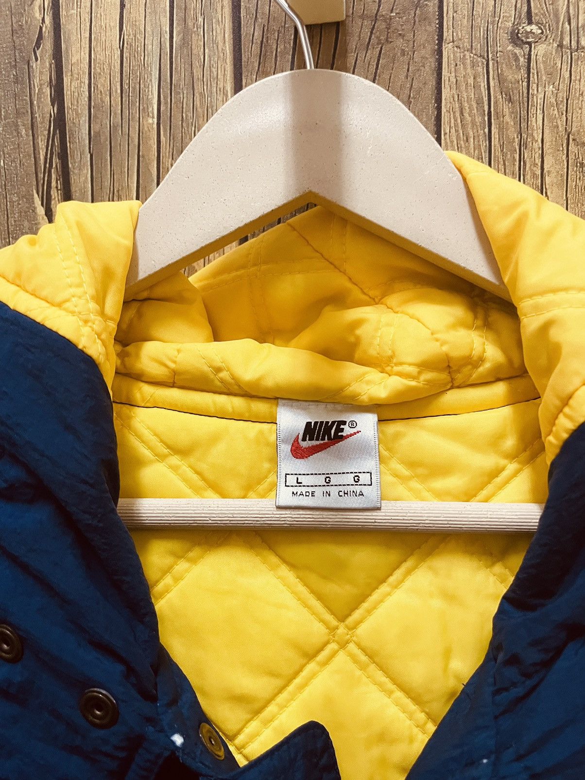 Nike × Vintage 🦍NIKE VINTAGE OVERSIZE BIG SWOOSH 🦍 Size US L / EU 52-54 / 3 - 6 Thumbnail
