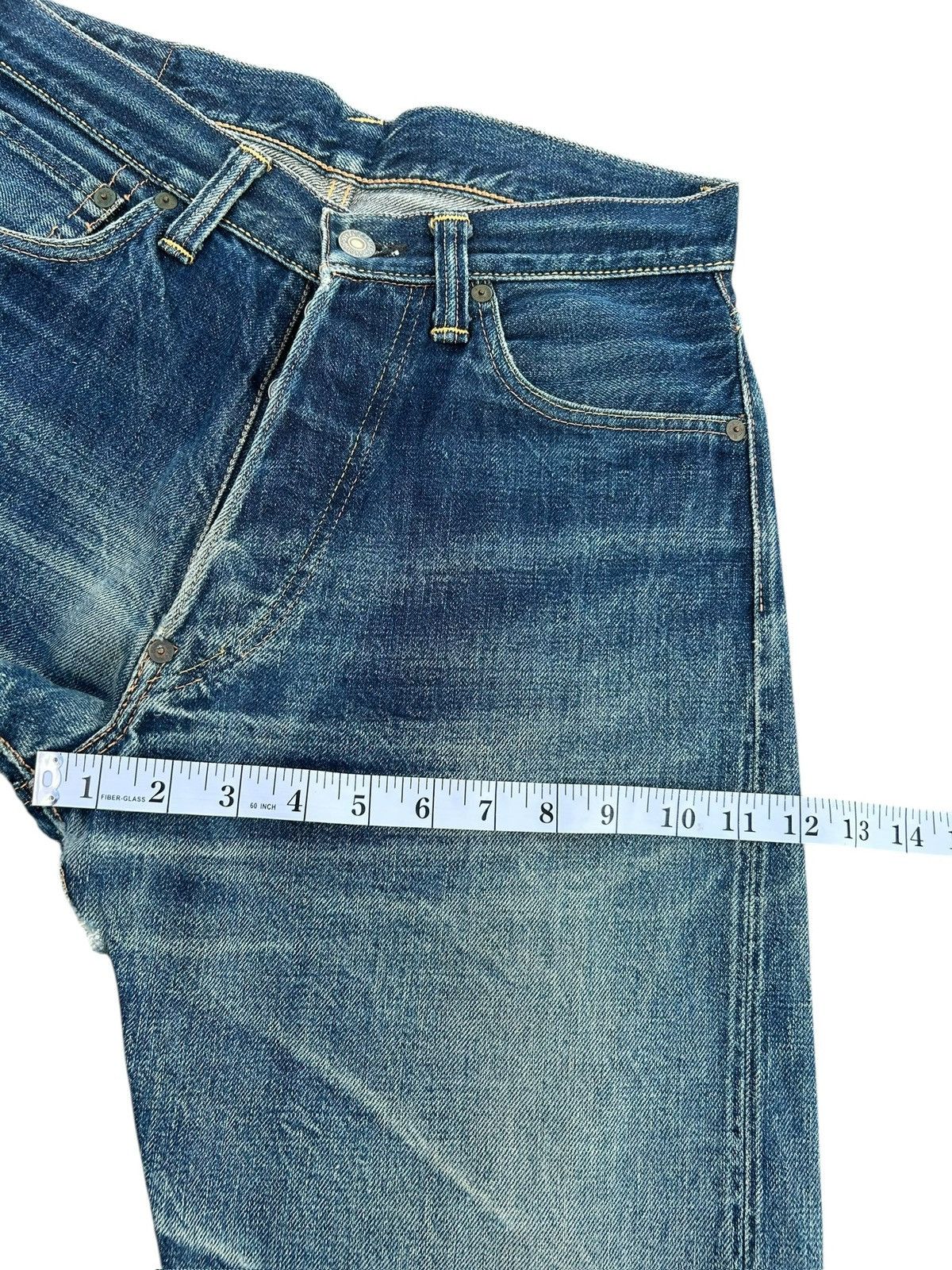 Kapital Vintage Evisu Selvedge No1 Special Distressed Denim Jeans Size US 28 / EU 44 - 17 Thumbnail