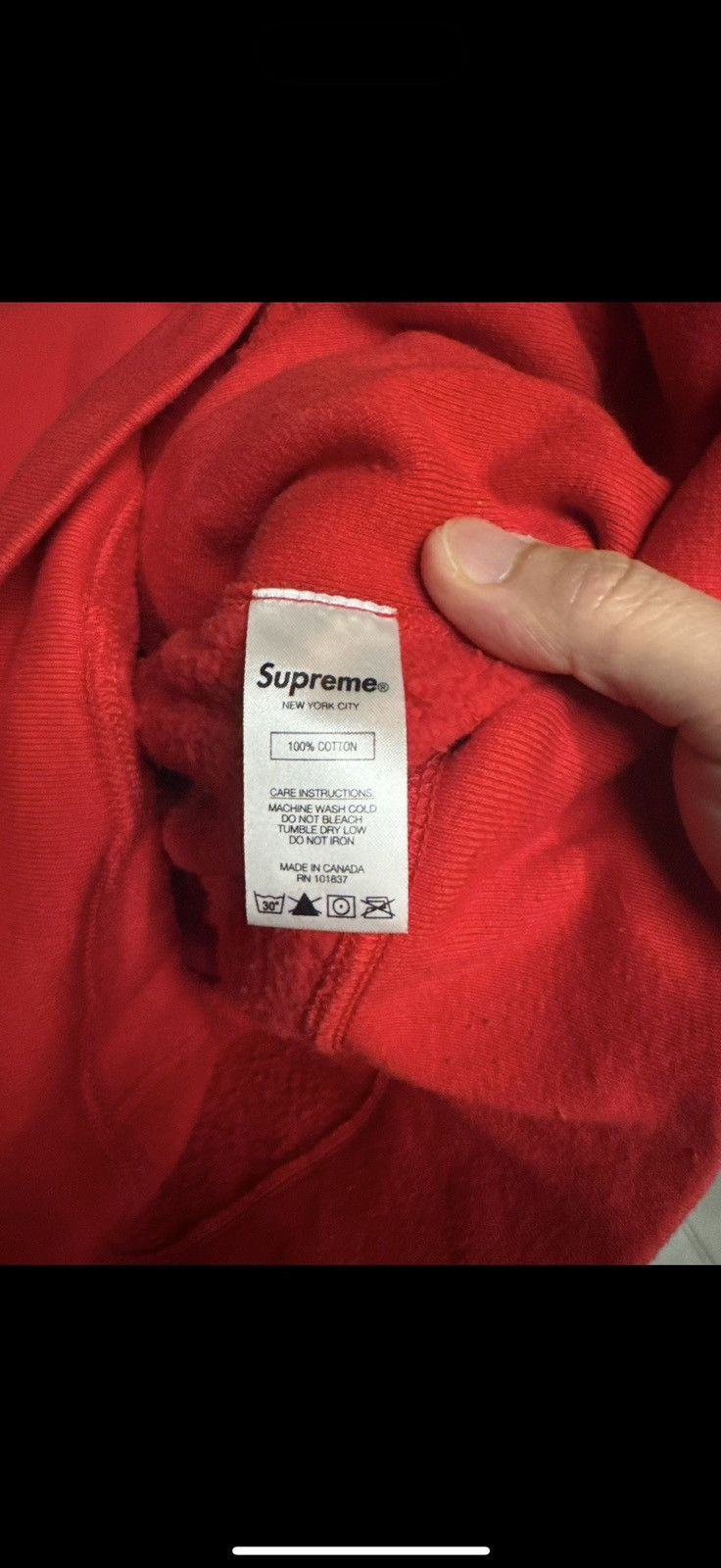 Kaws × Supreme Supreme x Kaws Chalk Box Logo Hoodie Red Size US M / EU 48-50 / 2 - 5 Thumbnail