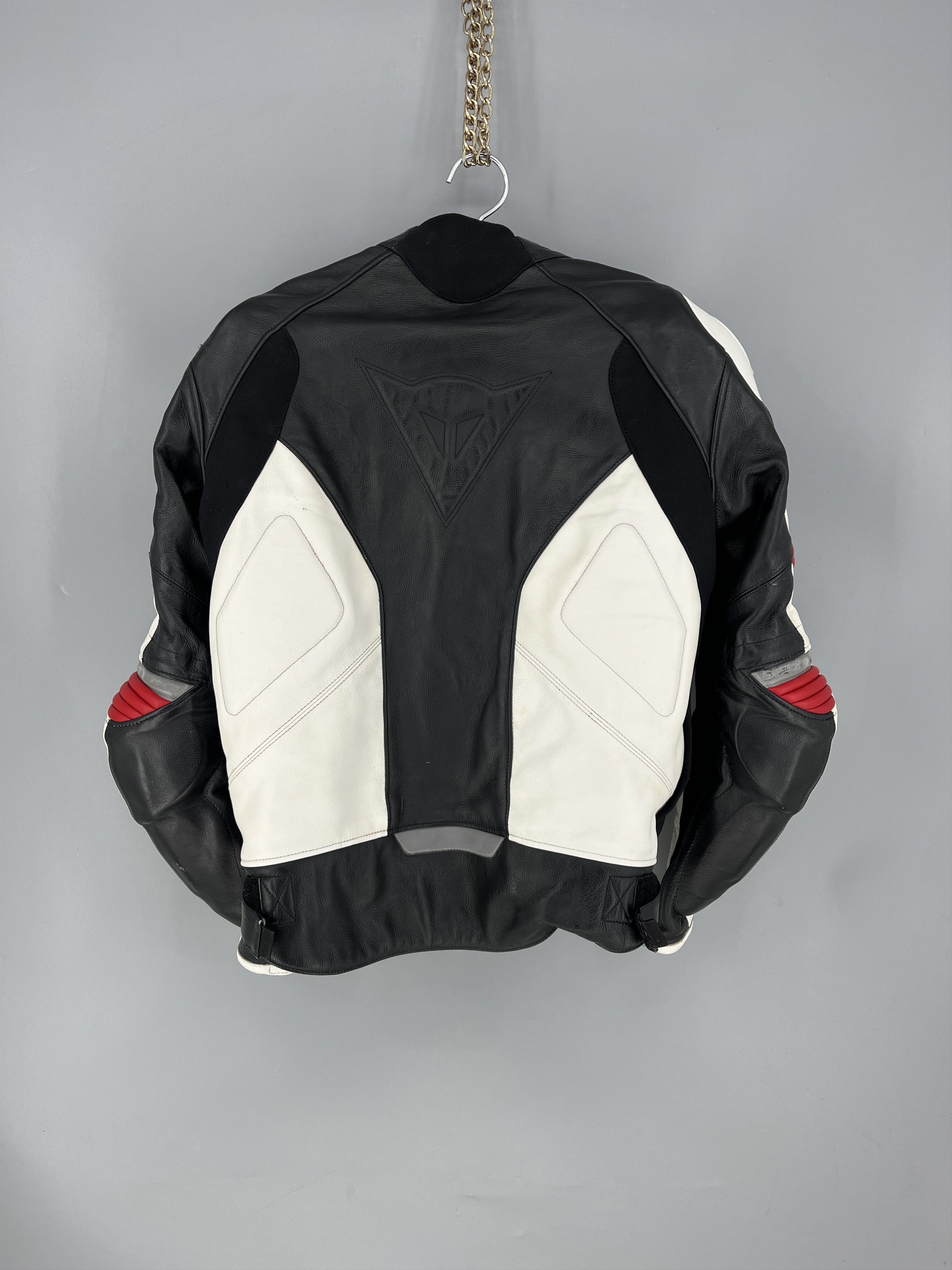 Leather Dainese Racing 3 Leather Perforated Motorcycle Jacket Size US L / EU 52-54 / 3 - 11 Thumbnail