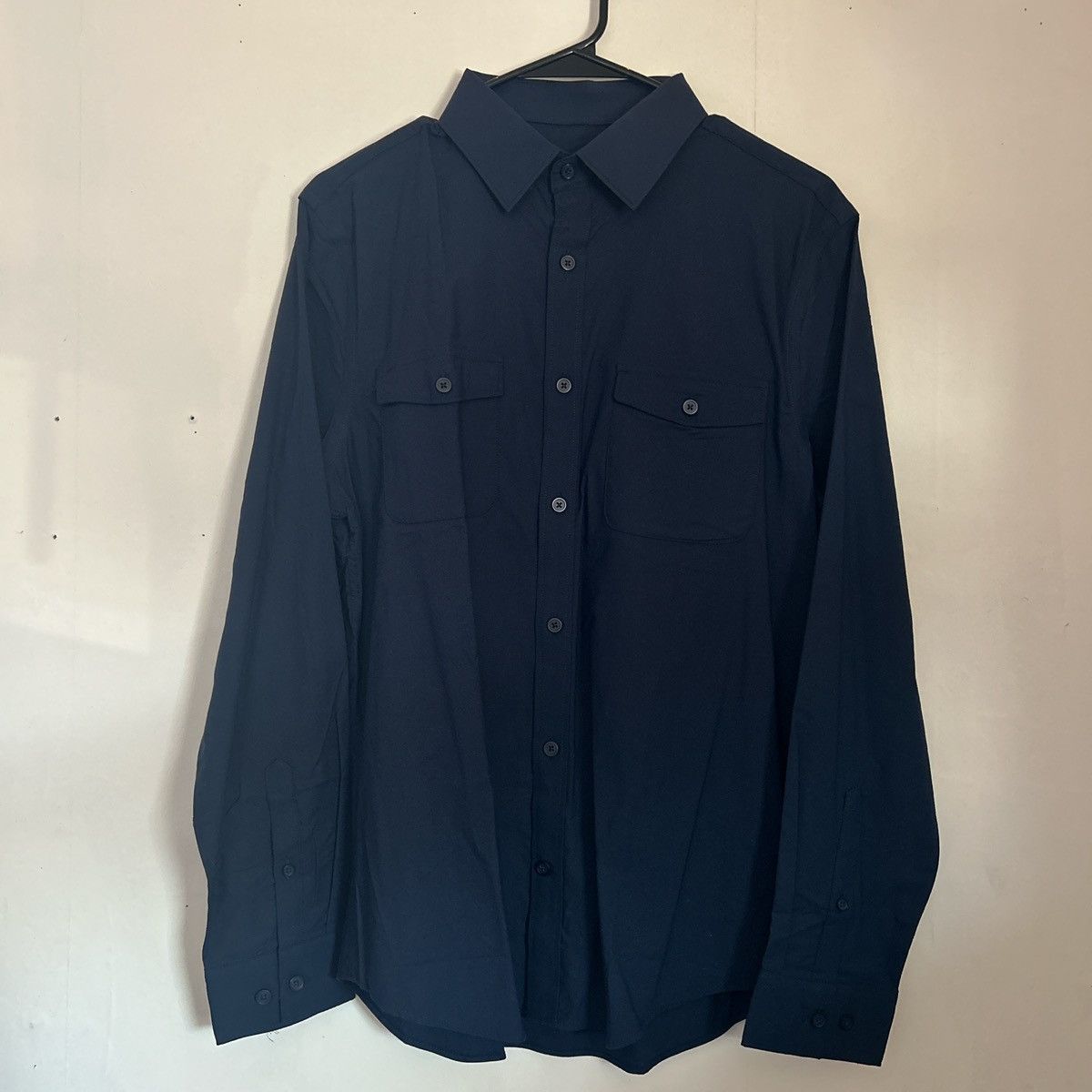 Express Express navy blue work shirt Size US S / EU 44-46 / 1 - 1 Thumbnail
