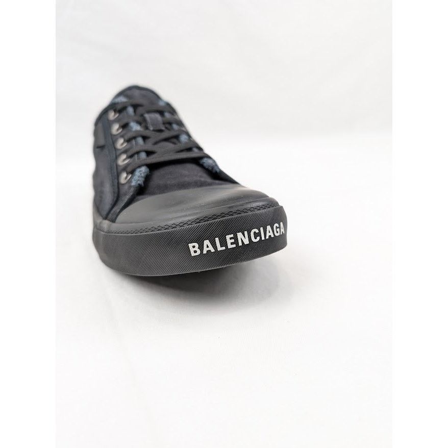 Balenciaga o1rshd1 Low MNC Destroy Paris Low Top Sneakers in Black Size US 9 / EU 42 - 6 Thumbnail