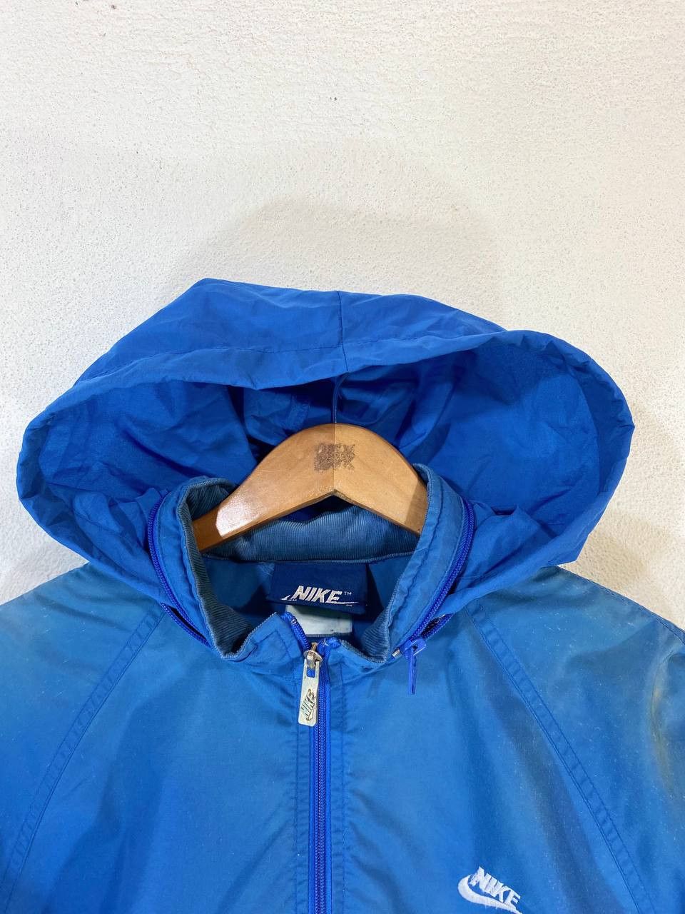 Nike vintage rare nike blue tag anorak jacket sunfaded Size US L / EU 52-54 / 3 - 17 Thumbnail