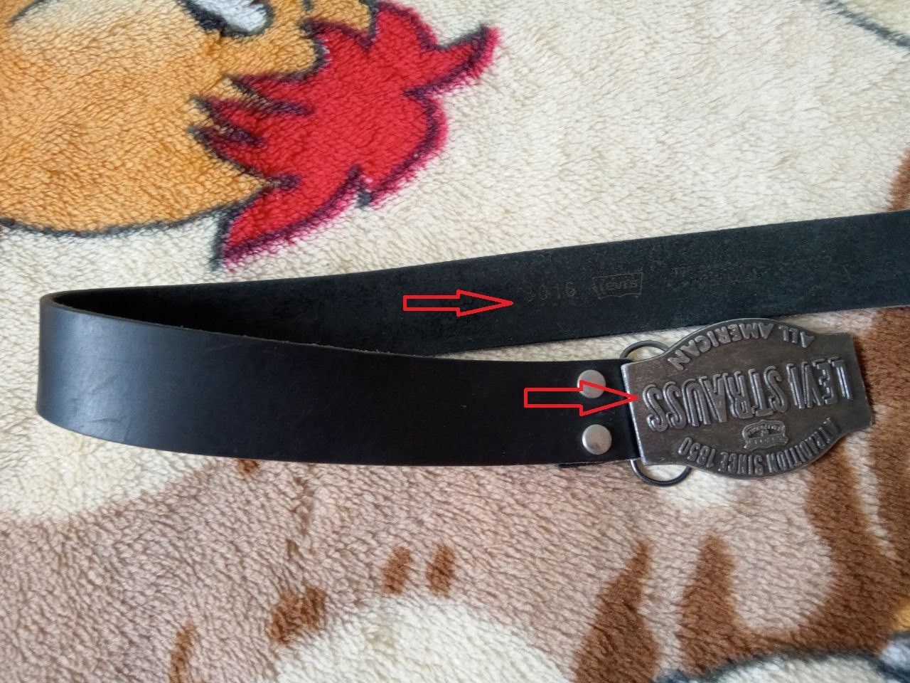 Levi's Levis Levi Strauss All American Vintage Belt Size ONE SIZE - 9 Thumbnail