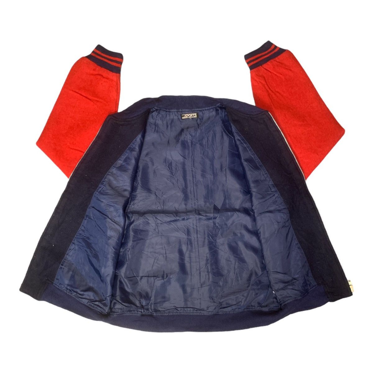 Japanese Brand × Vintage Rare Design Vintage Casual Sports Varsity Jackets Size US M / EU 48-50 / 2 - 3 Thumbnail
