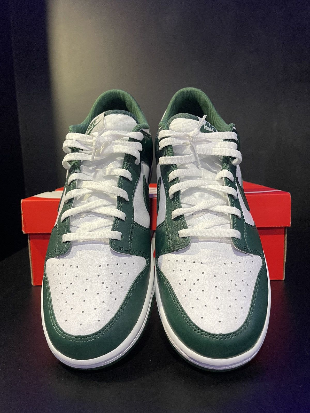 Nike ⚡️QUICK SALE⚡️ Nike Dunk Low ‘Michigan State’ Size US 11.5 / EU 44-45 - 4 Thumbnail