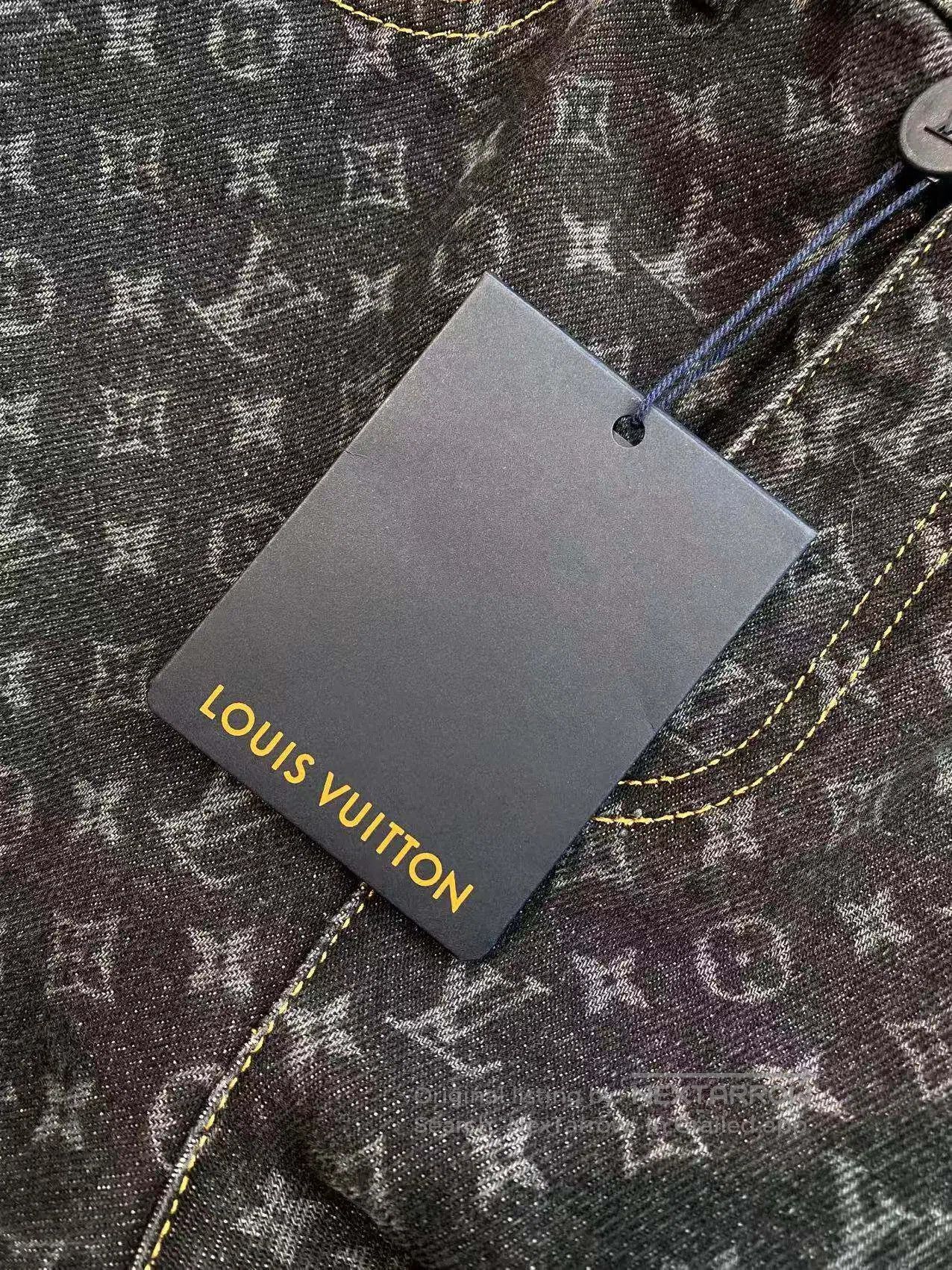 Louis Vuitton Louis Vuitton 25SS presbycribe full print jeans| Size 24" / US 00 / IT 34 - 7 Thumbnail