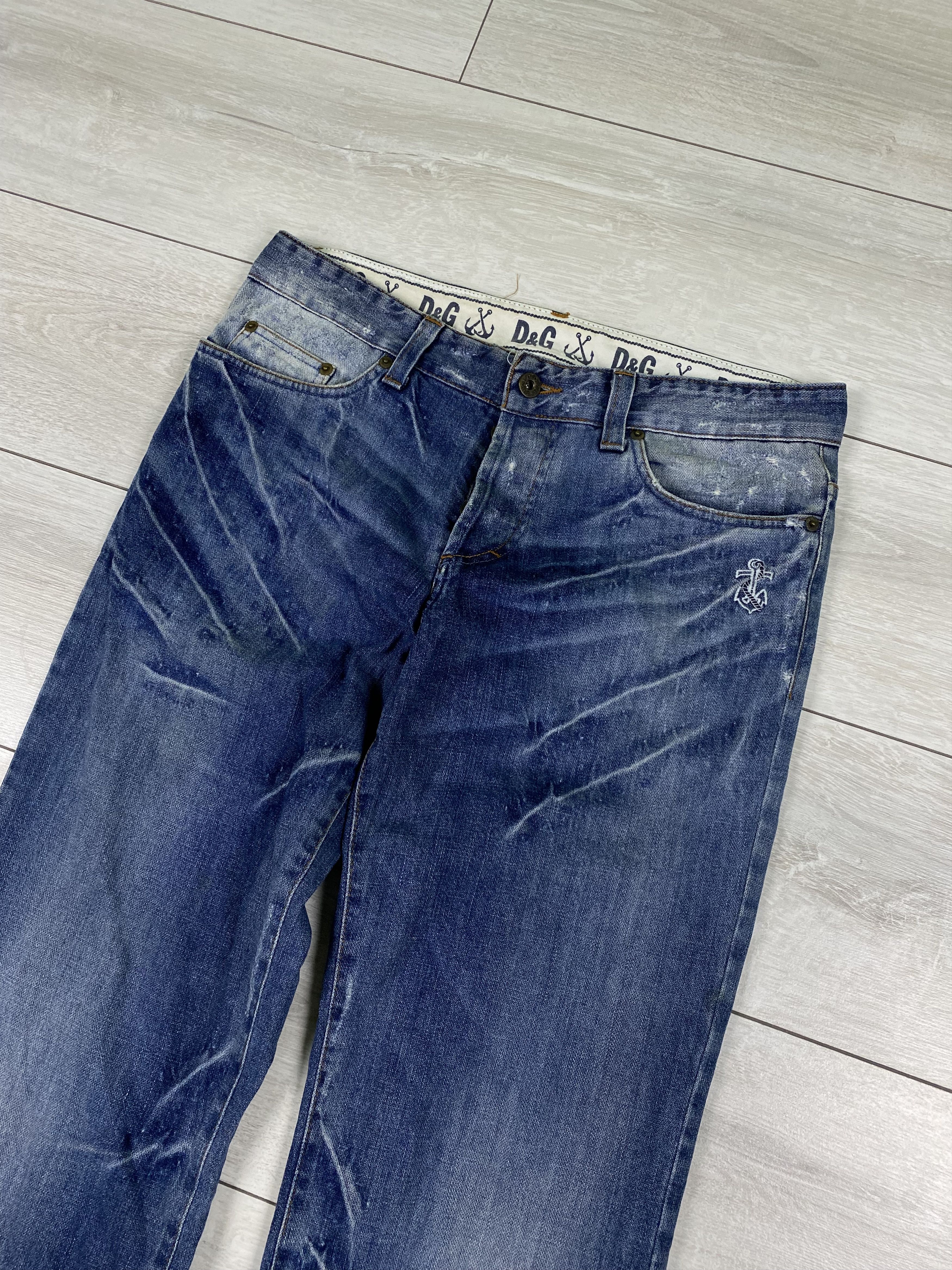 Dolce & Gabbana Vintage Dolce & Gabbana marina yachting distressed jeans Size US 30 / EU 46 - 2 Thumbnail