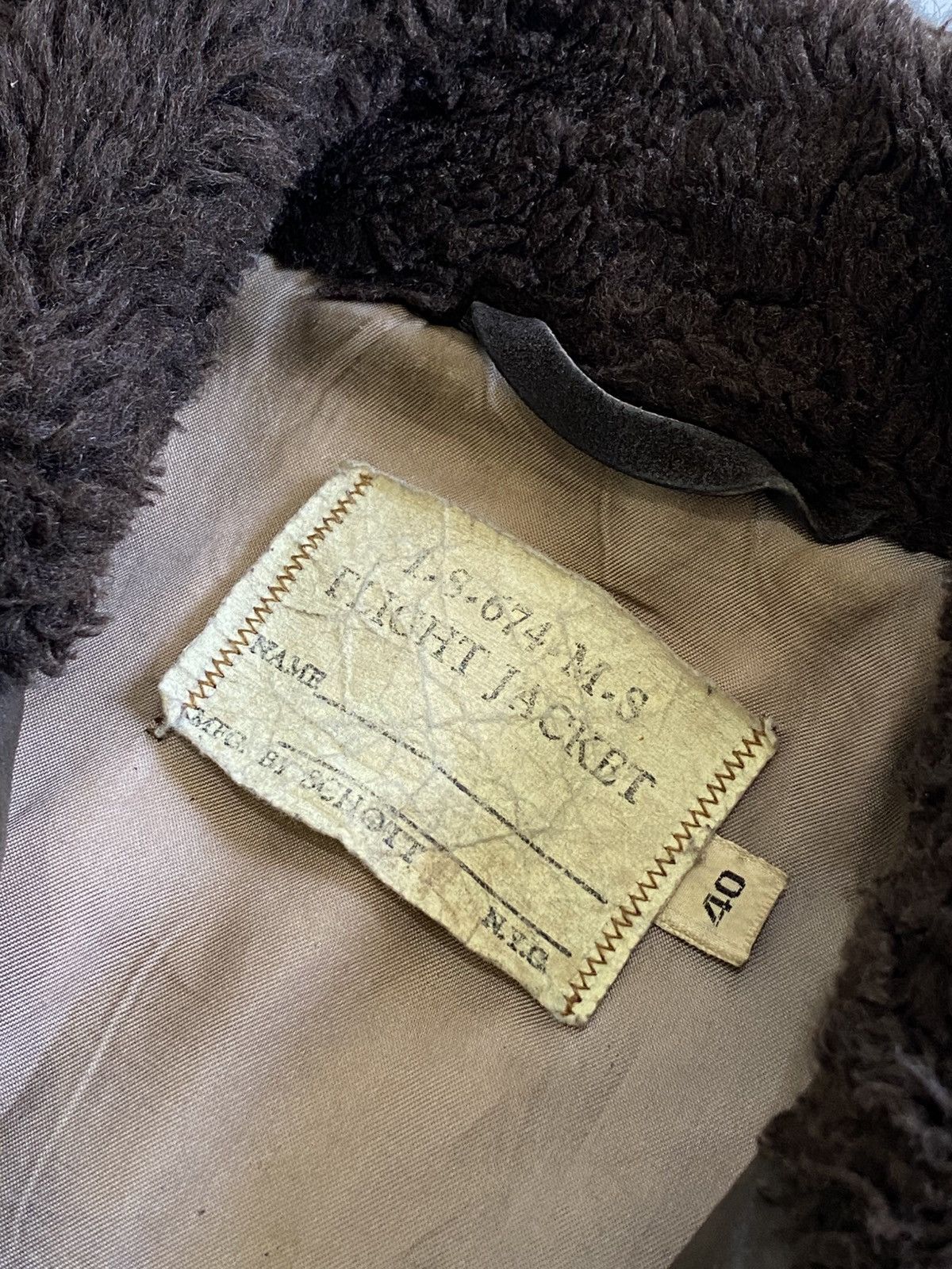 Schott Vtg 60s Schott NYC G-1 Flight Jacket Cowhide Leather 🇺🇸 Size US L / EU 52-54 / 3 - 16 Thumbnail