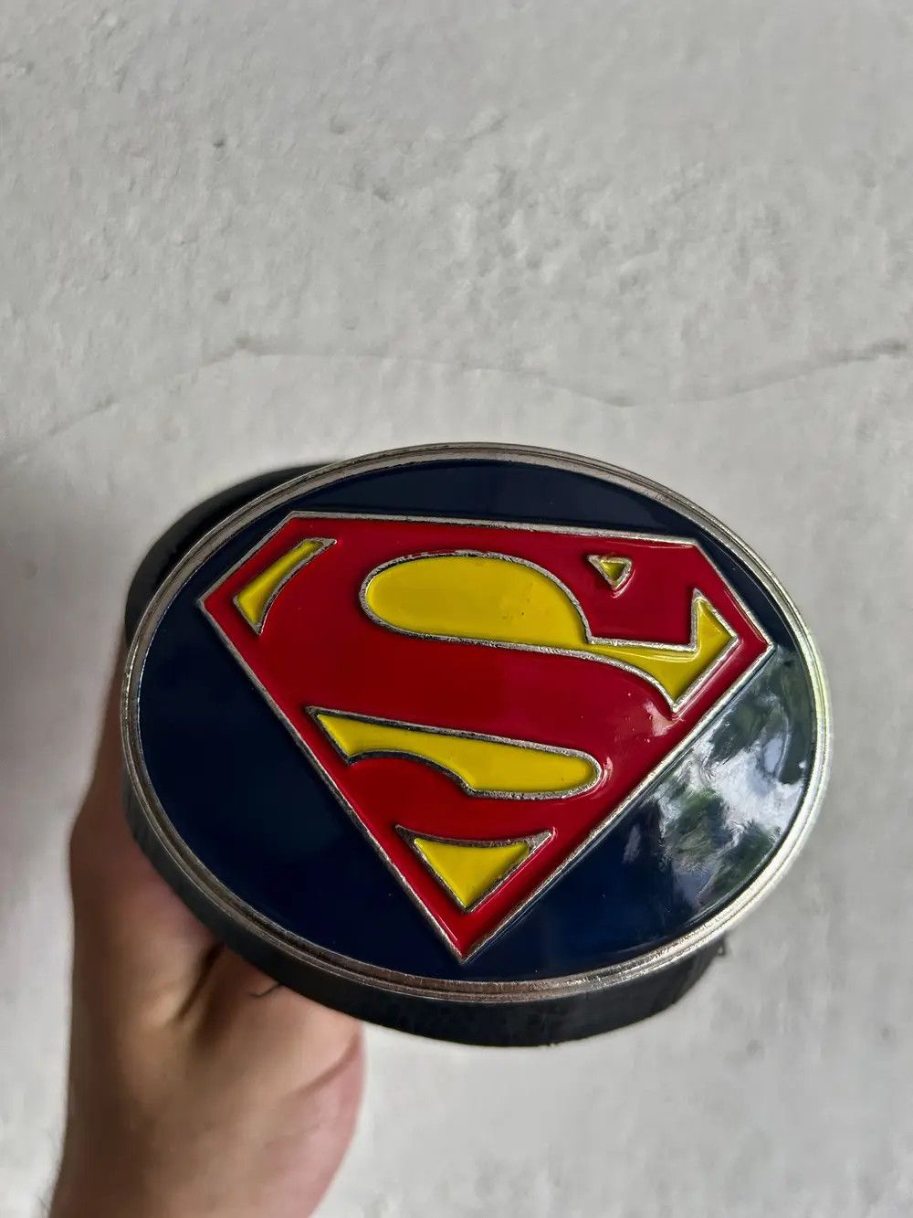 Other Vintage Humor Streetwear Japanese Superman Leather Belt 90s Size ONE SIZE - 5 Thumbnail