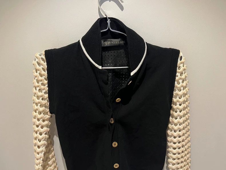 Versace Versace Hand-cut-out sheepskin short coat Size M / US 6-8 / IT 42-44 - 3 Thumbnail