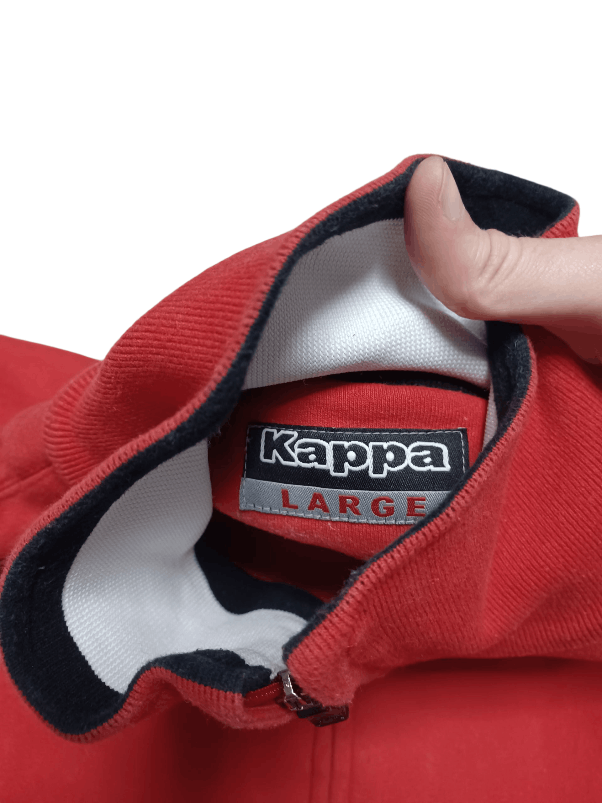 Kappa KAPPA RACEDAY ITALIA ITALY RACING VINTAGE 1/3 ZIP SWEATSHIRT Size US L / EU 52-54 / 3 - 4 Thumbnail