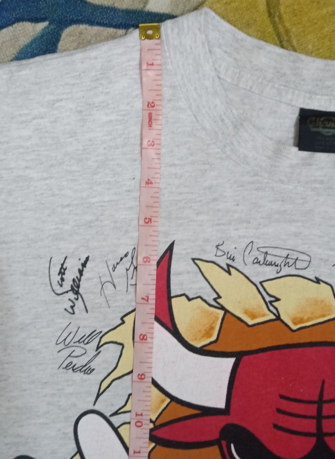 NBA × Vintage Vintage 90s Chicago Bulls 1993 NBA Champs T-shirt Size US XL / EU 56 / 4 - 23 Thumbnail