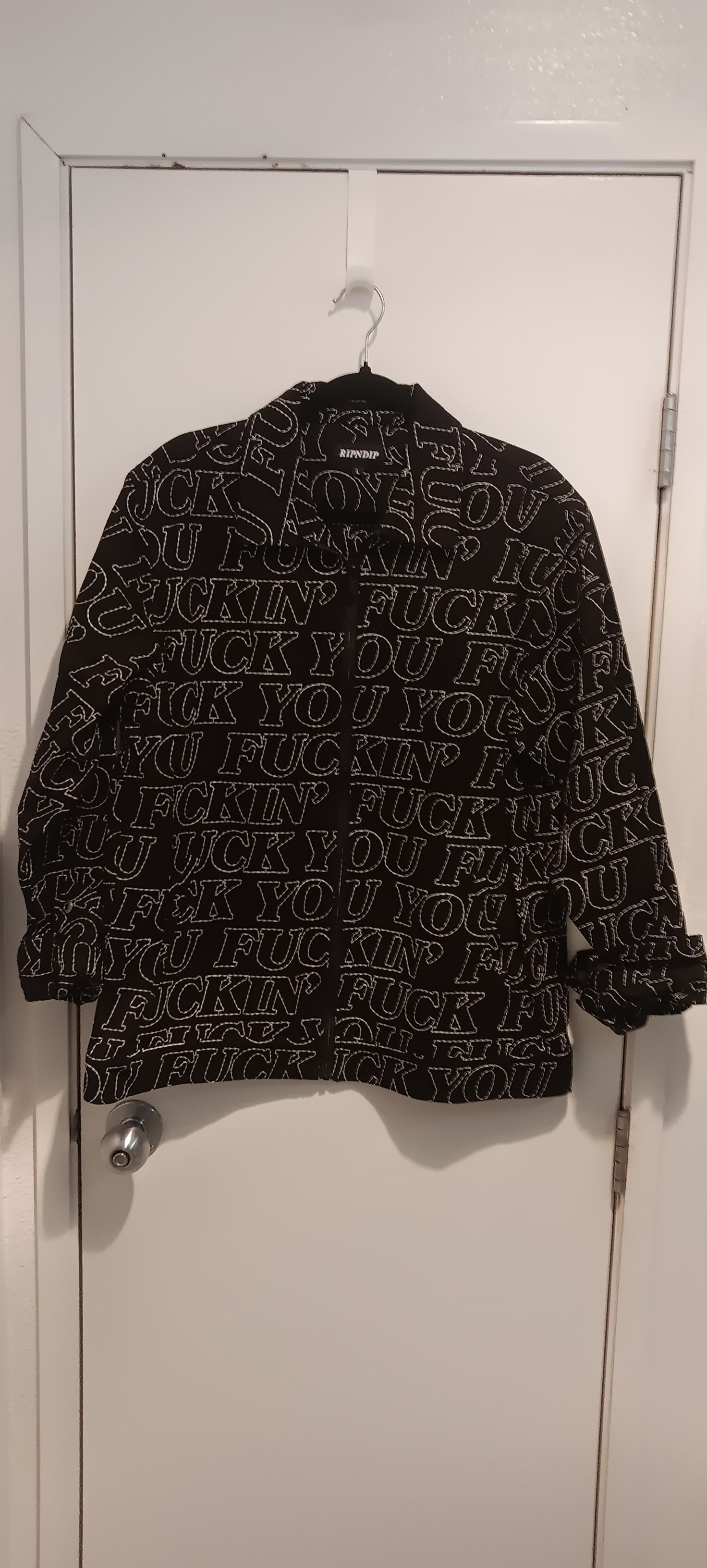 RIPNDIP RIPNDIP Fuckin Fuck Quilted Work Jacket Size US L / EU 52-54 / 3 - 1 Thumbnail