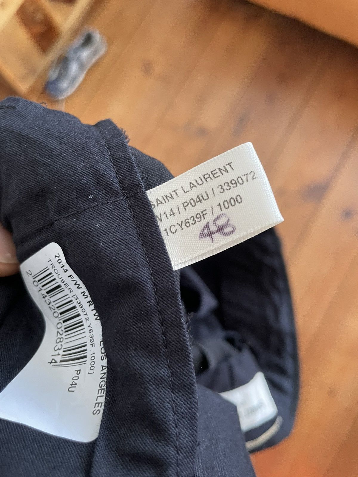 Saint Laurent Paris FW14 SAMPLE Saint Laurent suit pants Size US 32 / EU 48 - 5 Thumbnail