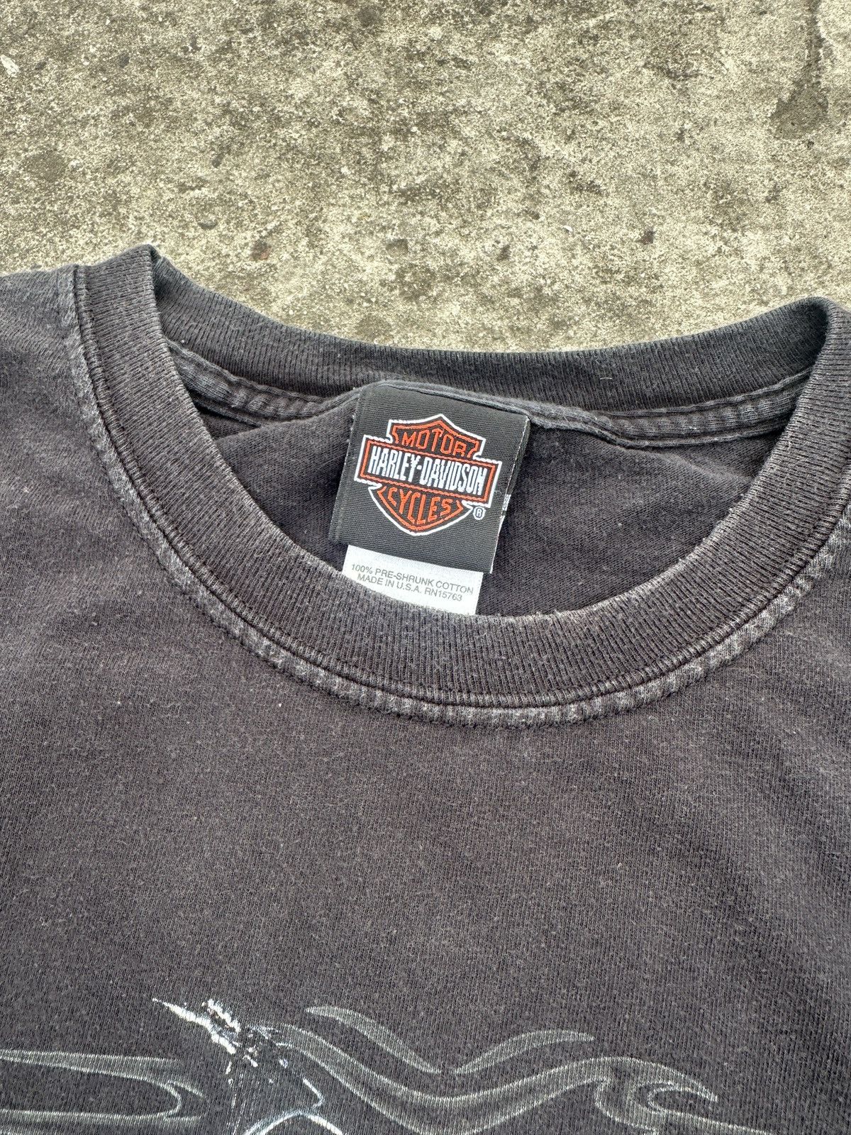 Harley Davidson × Vintage Vintage Harley Davidson Factory Chopper Logo 2005 Rare USA Size US XL / EU 56 / 4 - 5 Thumbnail