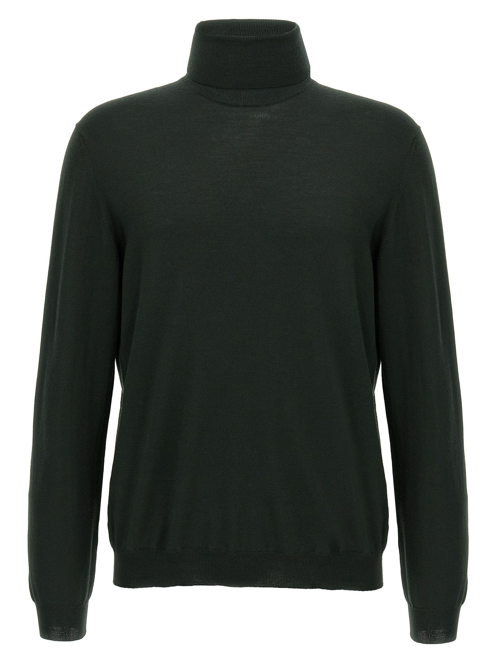 Zanone Wool Turtleneck Sweater Size US M / EU 48-50 / 2 - 1 Thumbnail