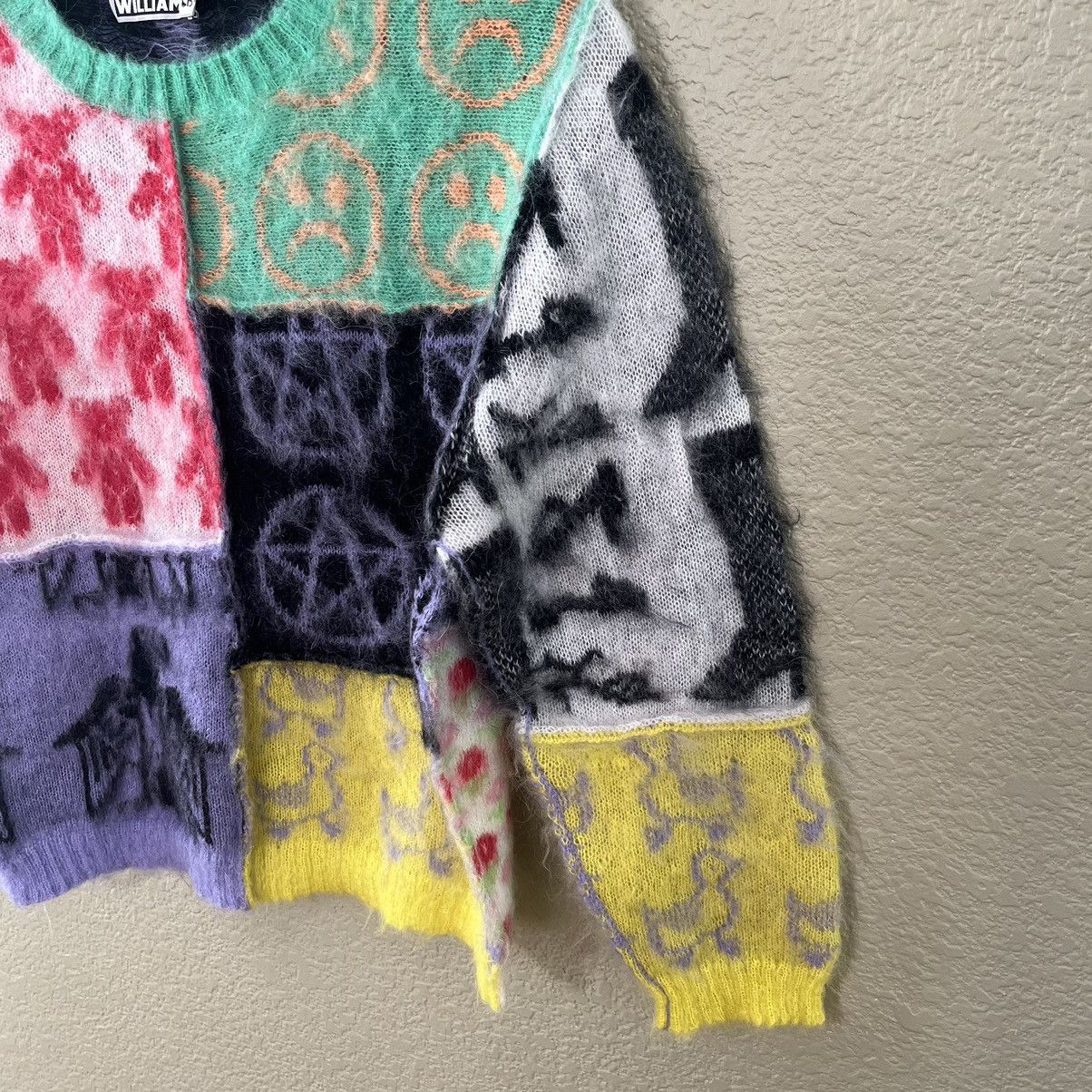 Ashley Williams Ashley Williams Patchwork Knit Sweater Size S / US 4 / IT 40 - 4 Thumbnail