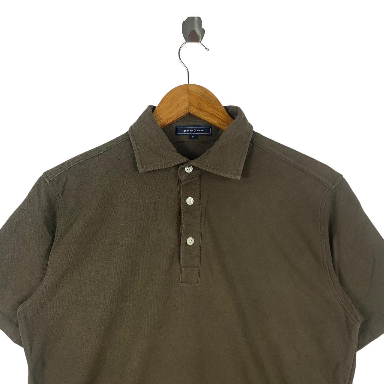 Beams Plus Vintage BEAMS PLUS B:MING Collection Plain Polo Tee Size M / US 6-8 / IT 42-44 - 2 Thumbnail