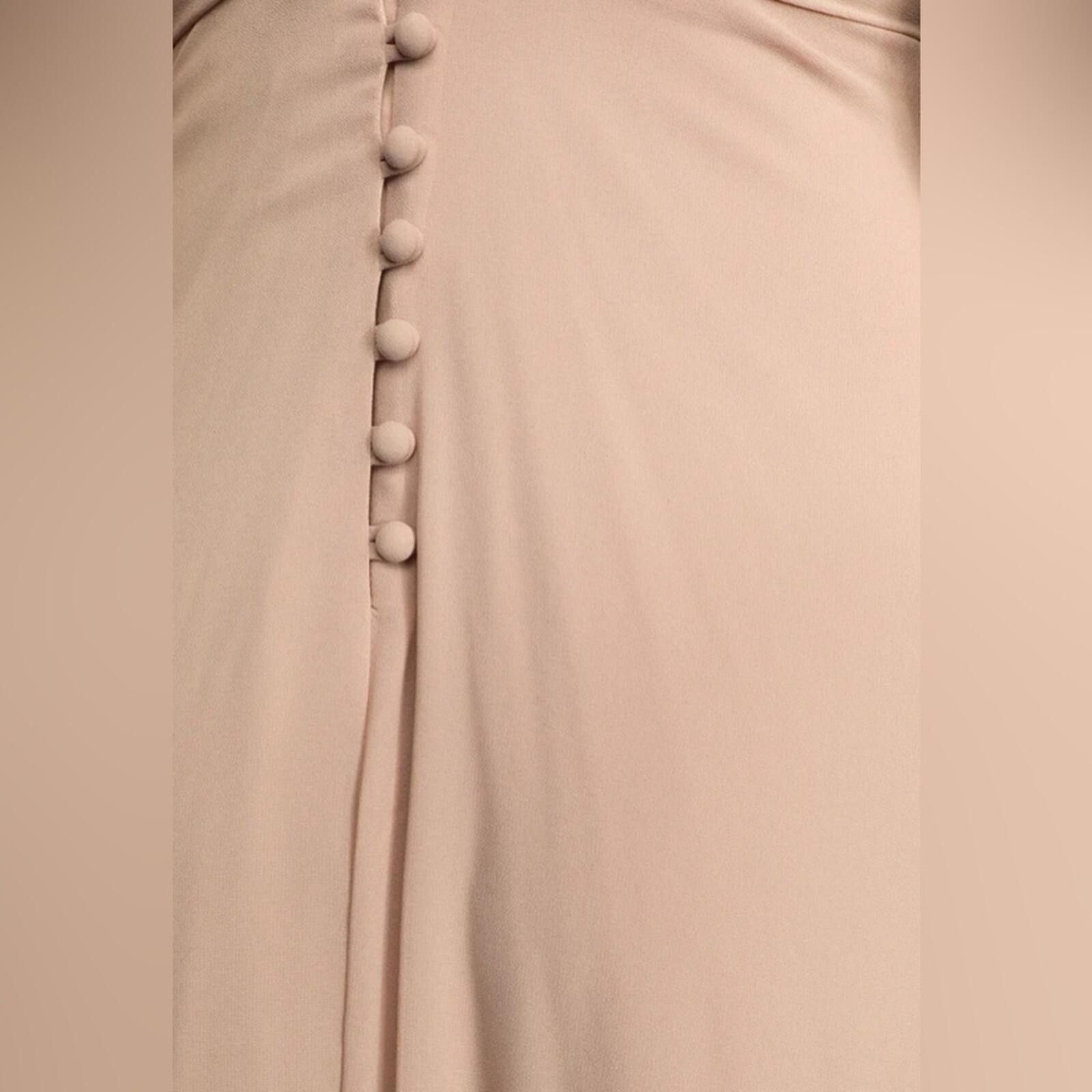 Lulus Lulus / Meteoric Rise Blush Maxi Dress / small / blush pink Size S / US 4 / IT 40 - 5 Thumbnail
