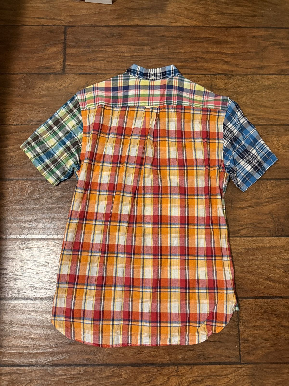 Beams Plus Madras Short Sleeve Button Up Size US S / EU 44-46 / 1 - 4 Thumbnail