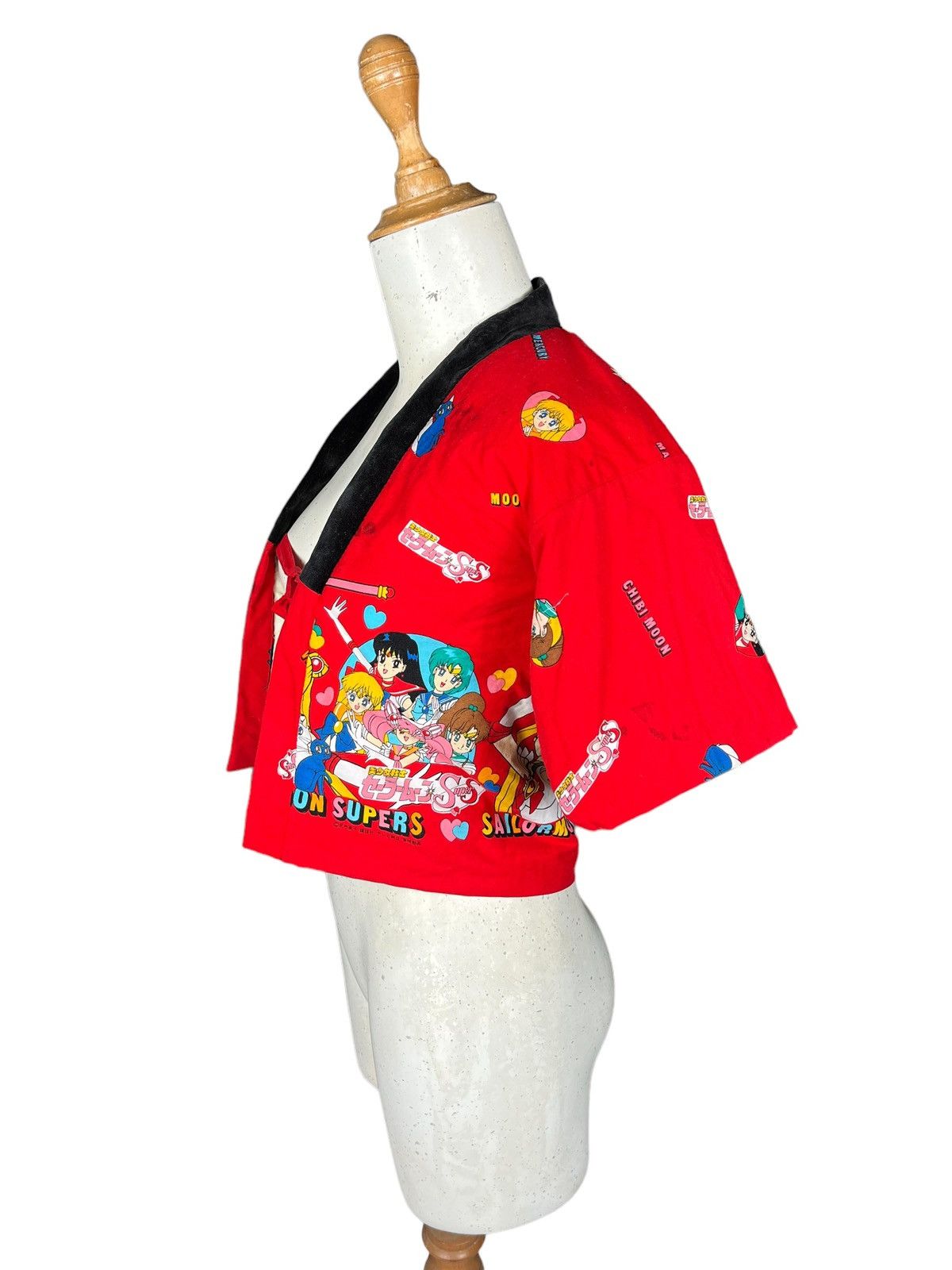 Anime × Cartoon Network × Vintage Vintage 90s Sailormoon Supers Kimono Vest Japanese Anime Size S / US 4 / IT 40 - 2 Thumbnail