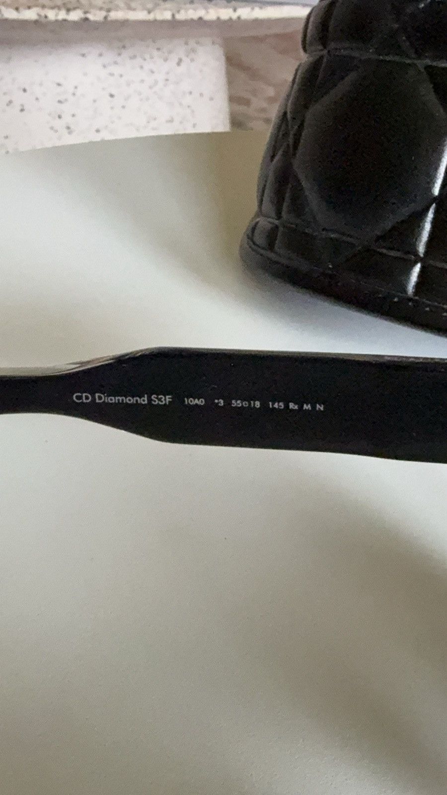 Christian Dior Monsieur CD Diamond S3F Dior Sunglasses. Size ONE SIZE - 3 Thumbnail