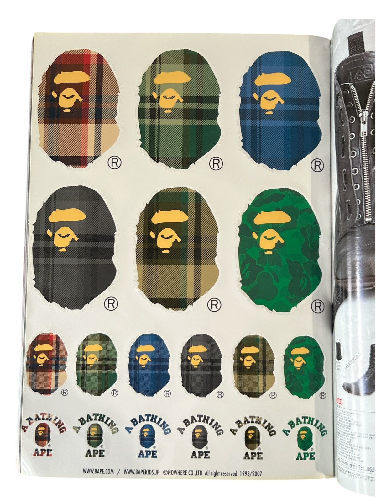 Bape BAPE NIGO Smart Magazine + Sticker Sheet Teriyaki Boyz Size ONE SIZE - 2 Thumbnail