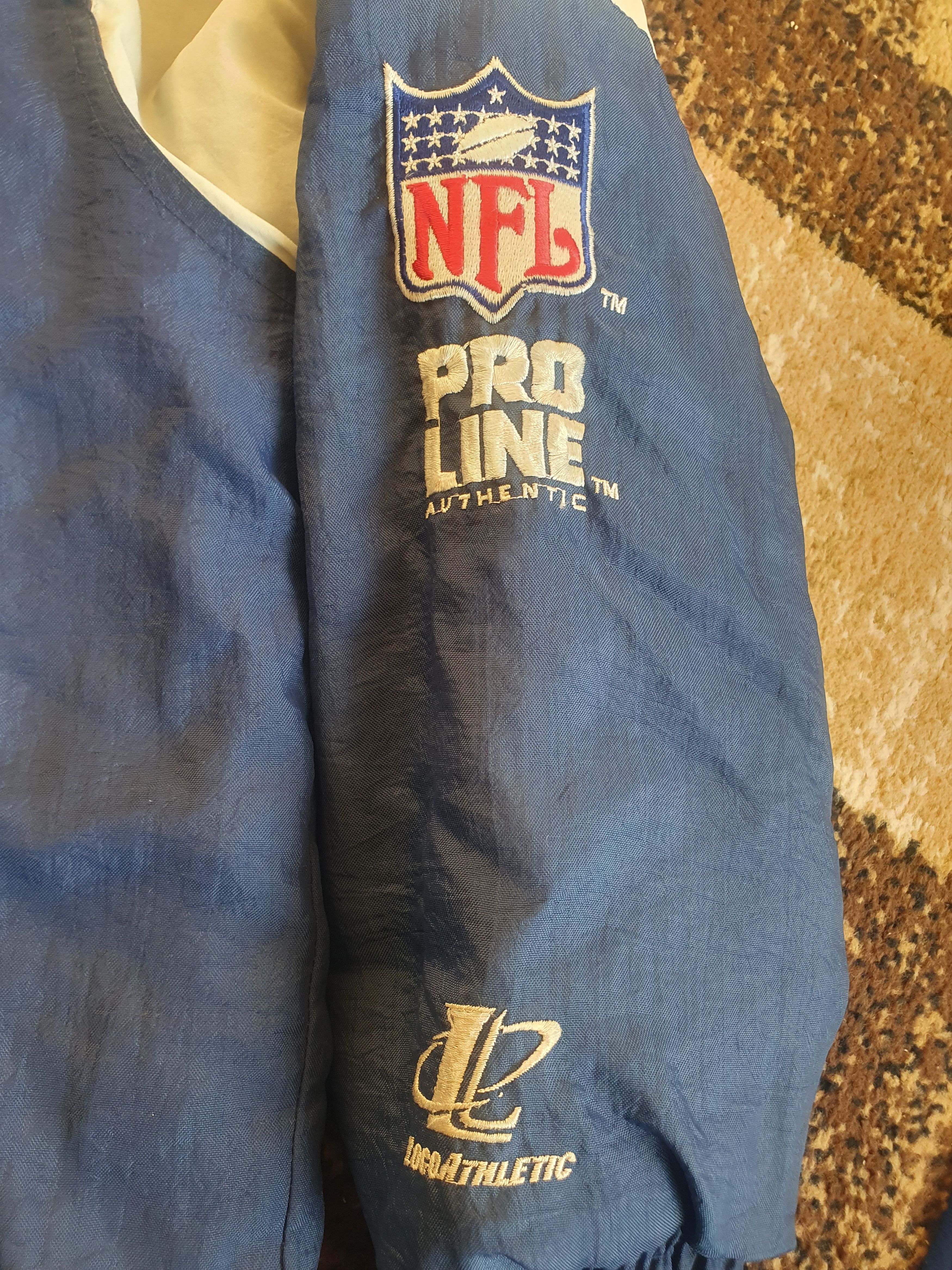 Logo Athletic × Pro Line × Vintage Dallas Cowboys Vtg Pro Line Logo Athletic Jacket sz L Size US L / EU 52-54 / 3 - 6 Thumbnail